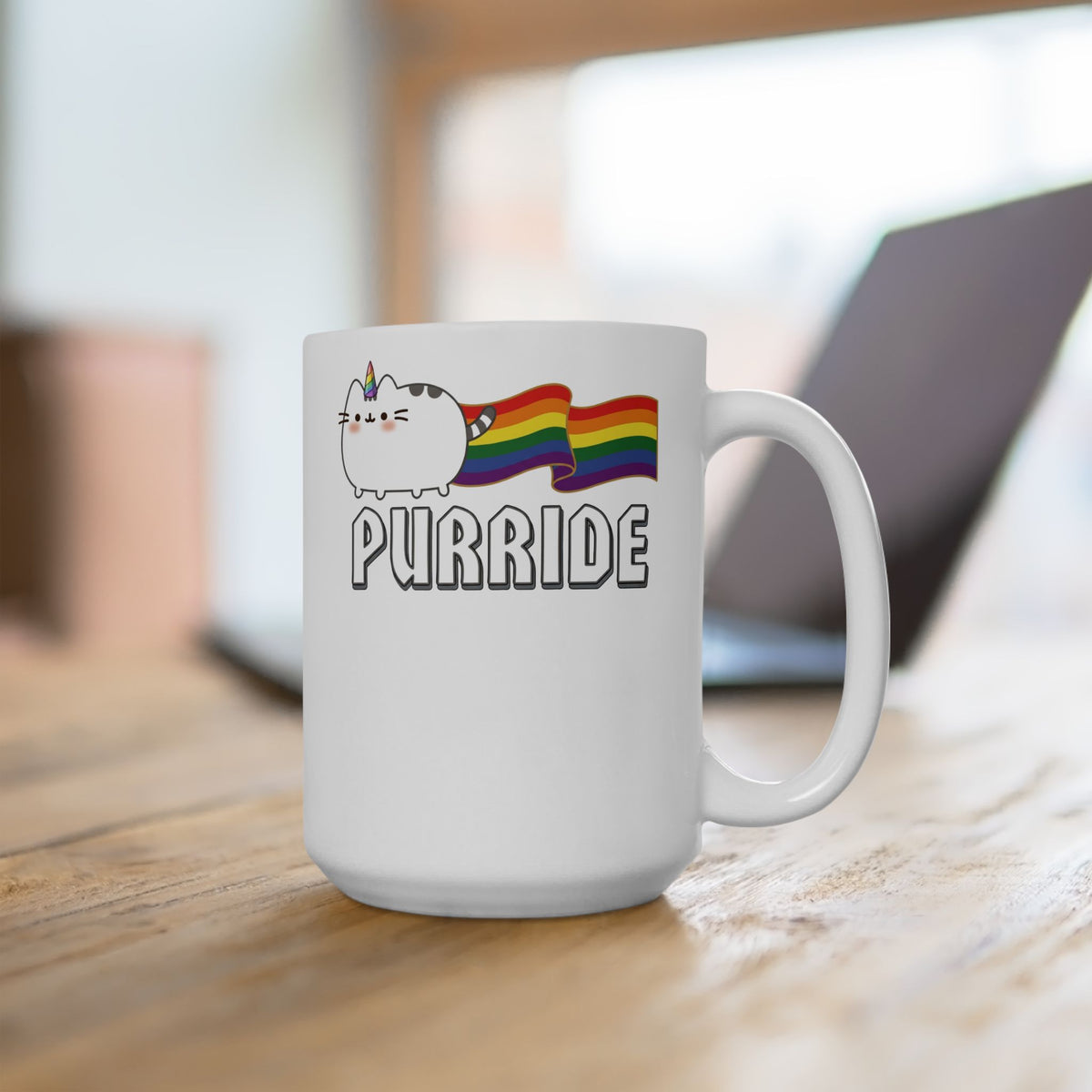 Cat Pride "Purride" Mug