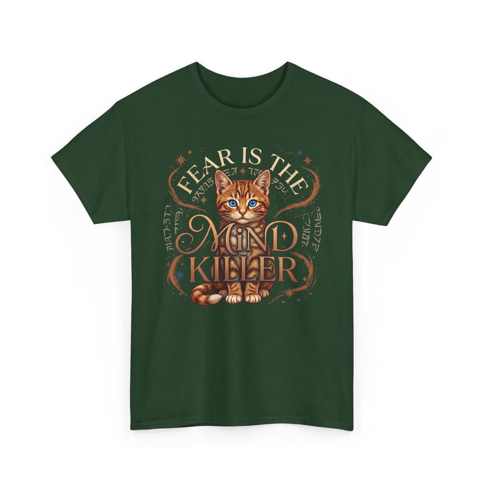 Cute Cat "Fear Is the Mind Killer" T-Shirt