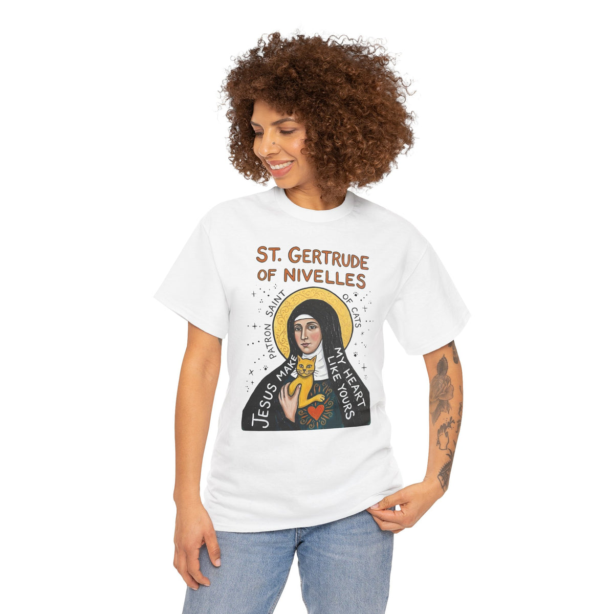 Saint Patron of Cats T-Shirt