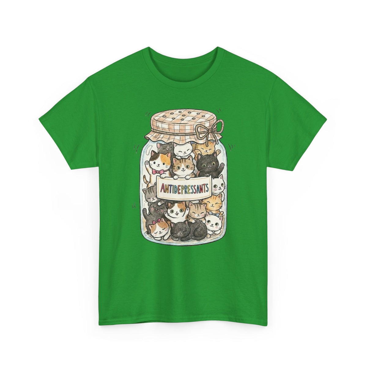 Cats Are My Antidepressants Tee — Funny Cat Lover Shirt