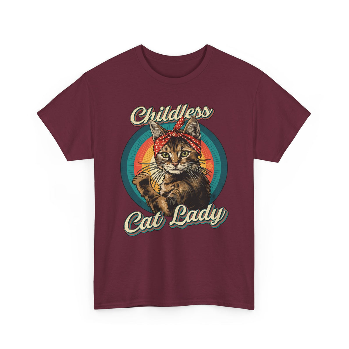 Childless Cat Lady T-Shirt — Funny Cat Lover Tee
