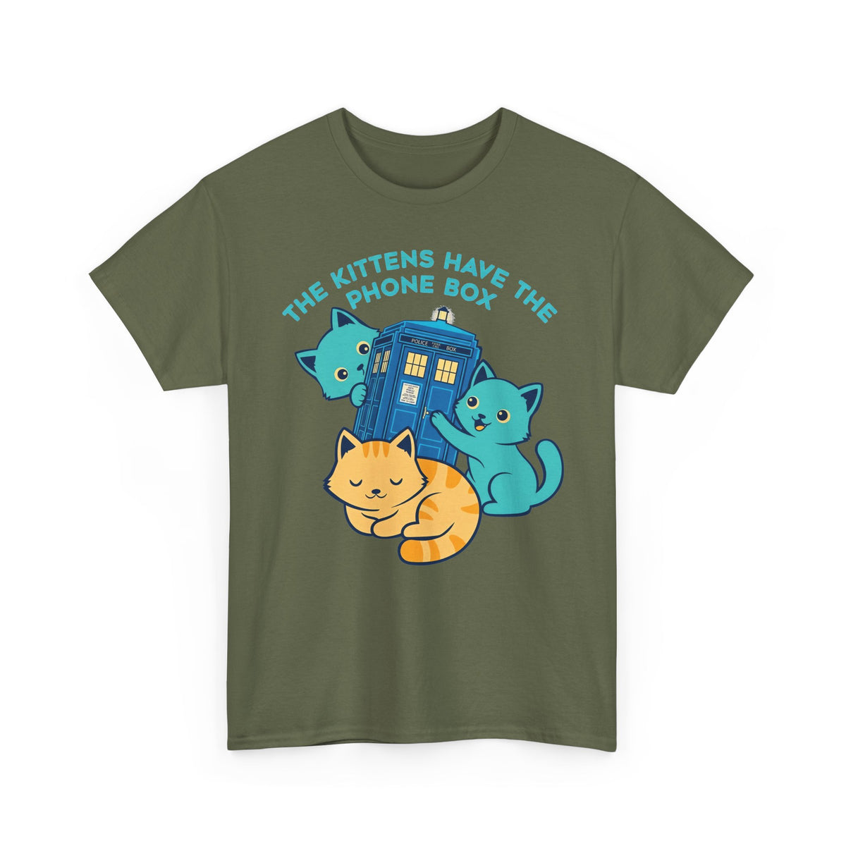 Kittens Have the Phone Box T-Shirt