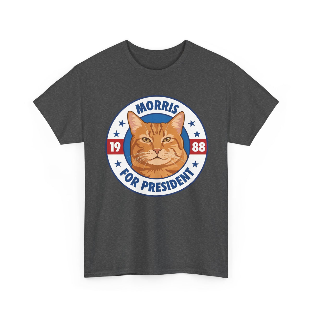 Cat For President 1988 T-Shirt Vintage Political Cat Tee