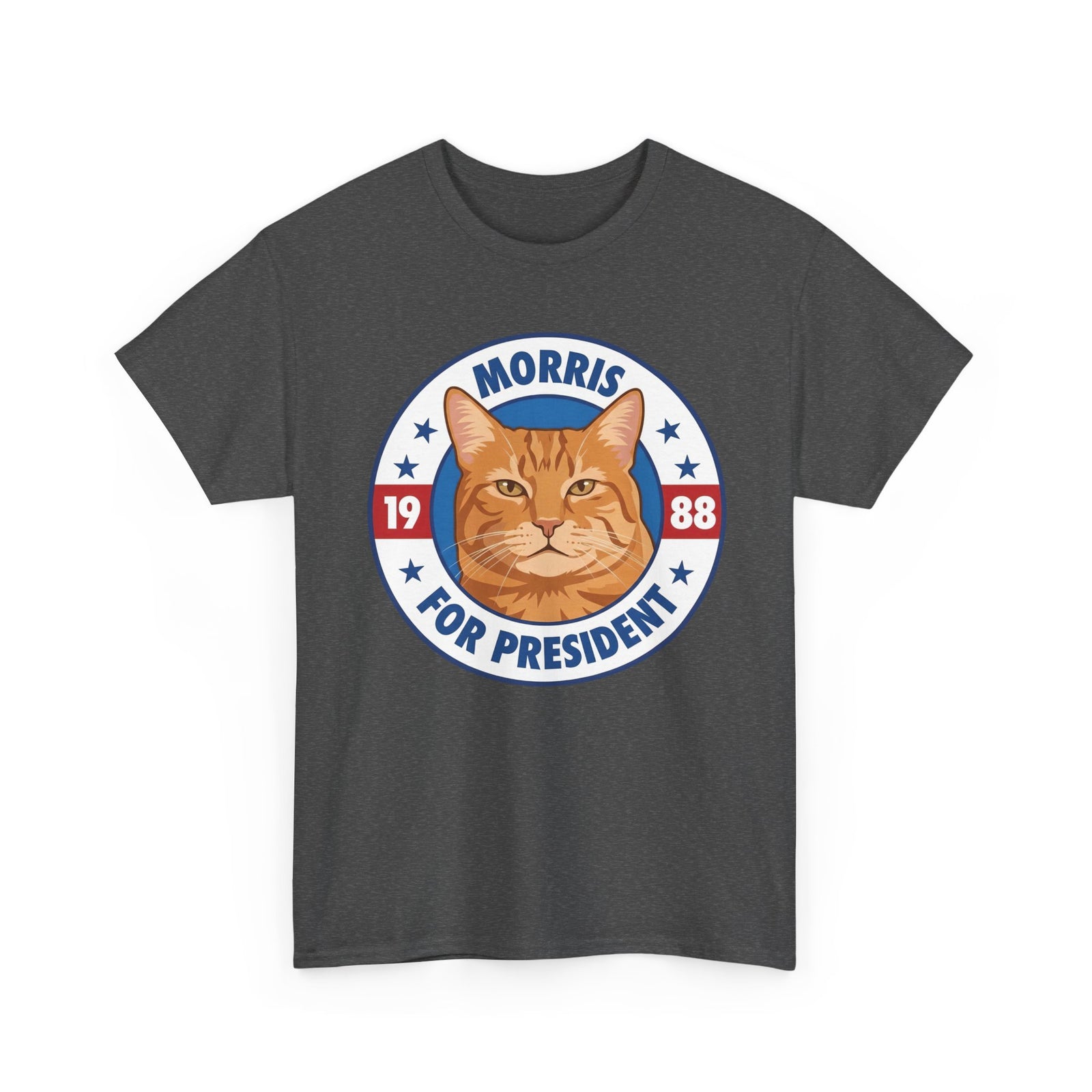 Cat For President 1988 T-Shirt Vintage Political Cat Tee