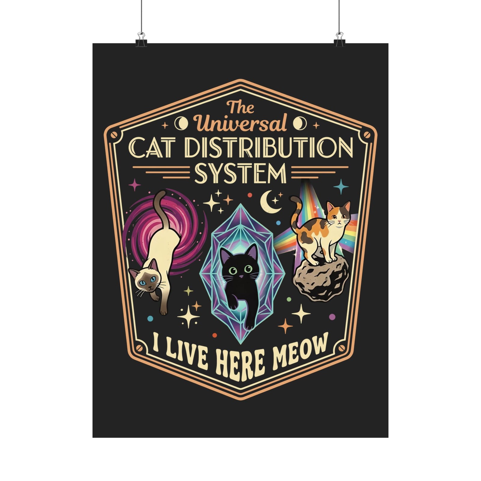 The Universal CAT DISTRIBUTION SYSTEM Poster