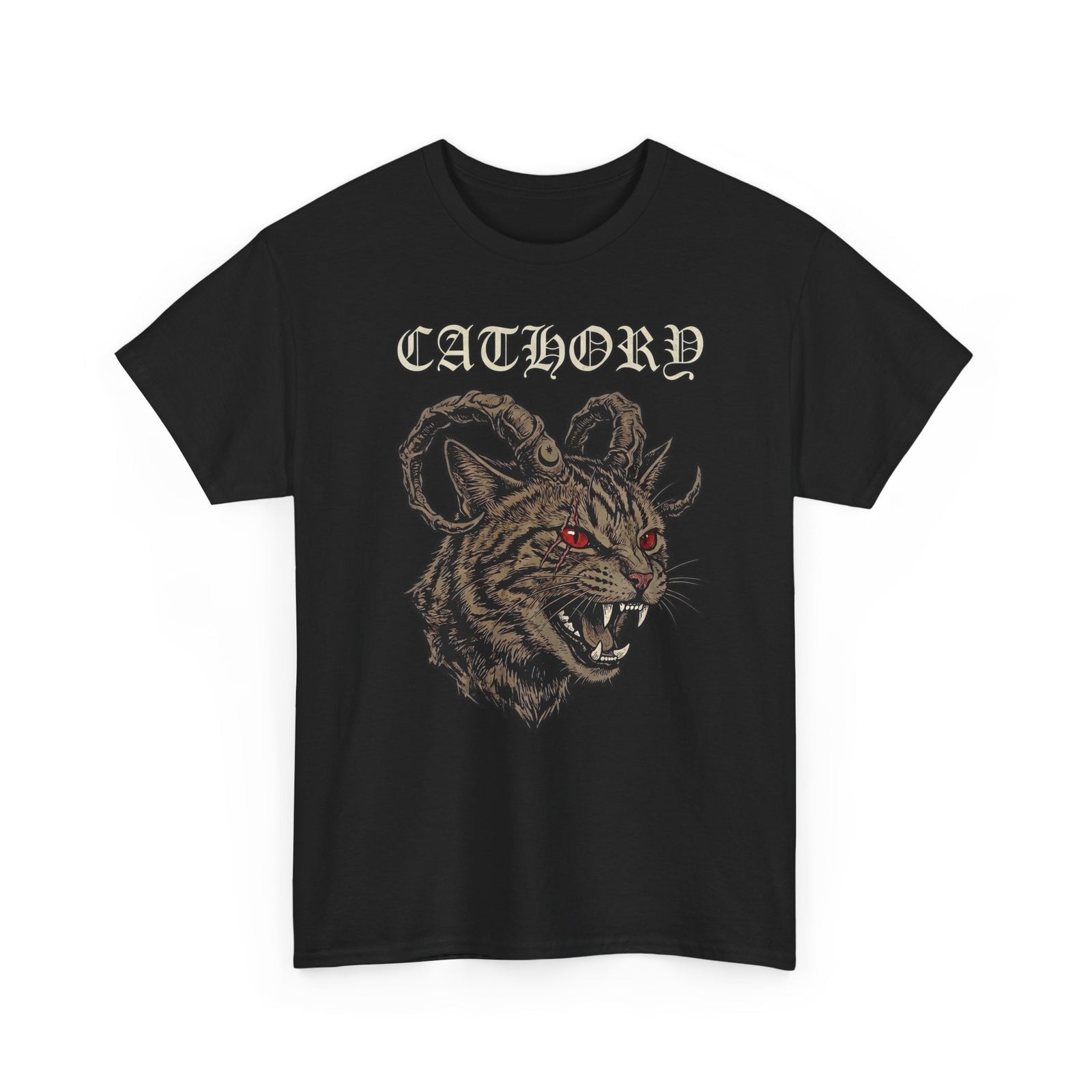 Catlord T-Shirt — Gothic Cat King Graphic Tee