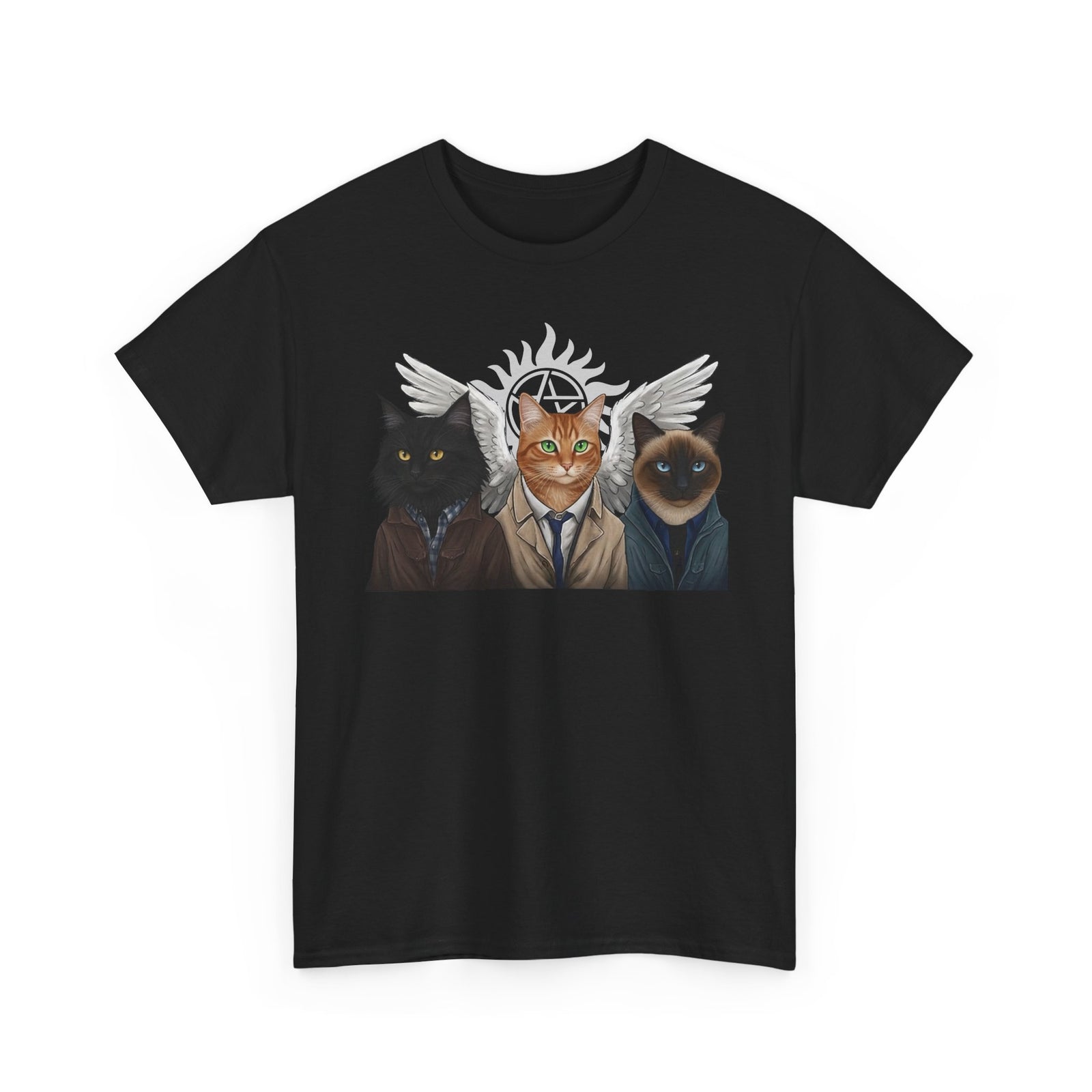 SuperCat Supernatural Cat T-Shirt — Mystical Cat Graphic Tee