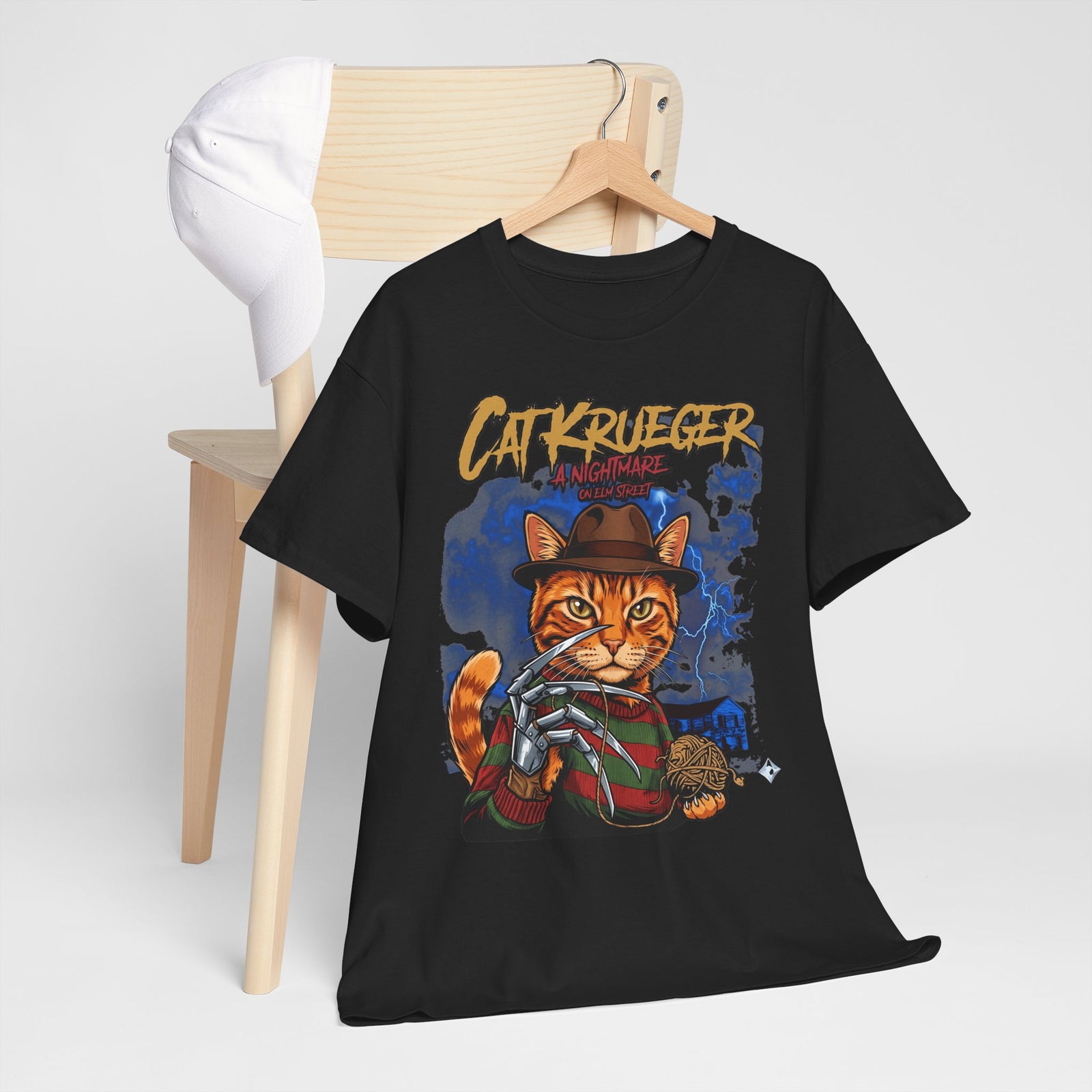 Cat Krueger Horror Cat T-Shirt