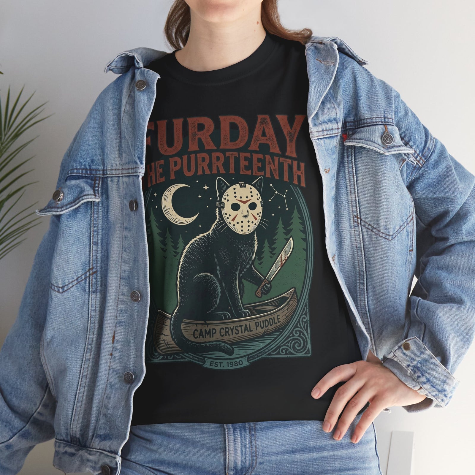 Horror Cat "Furday the Purrteenth" T-Shirt