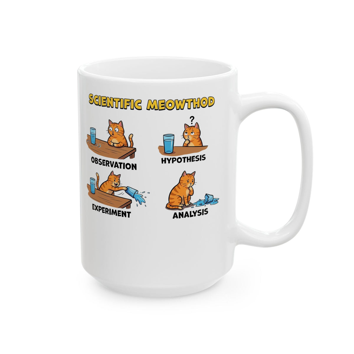 Scientific Meowthod Ceramic Mug