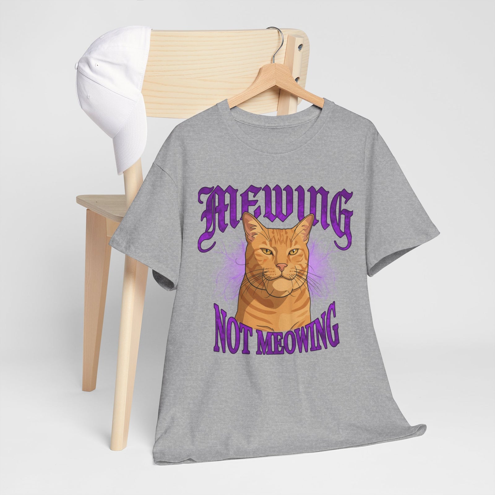 Mewing Not Meowing Cat T-Shirt
