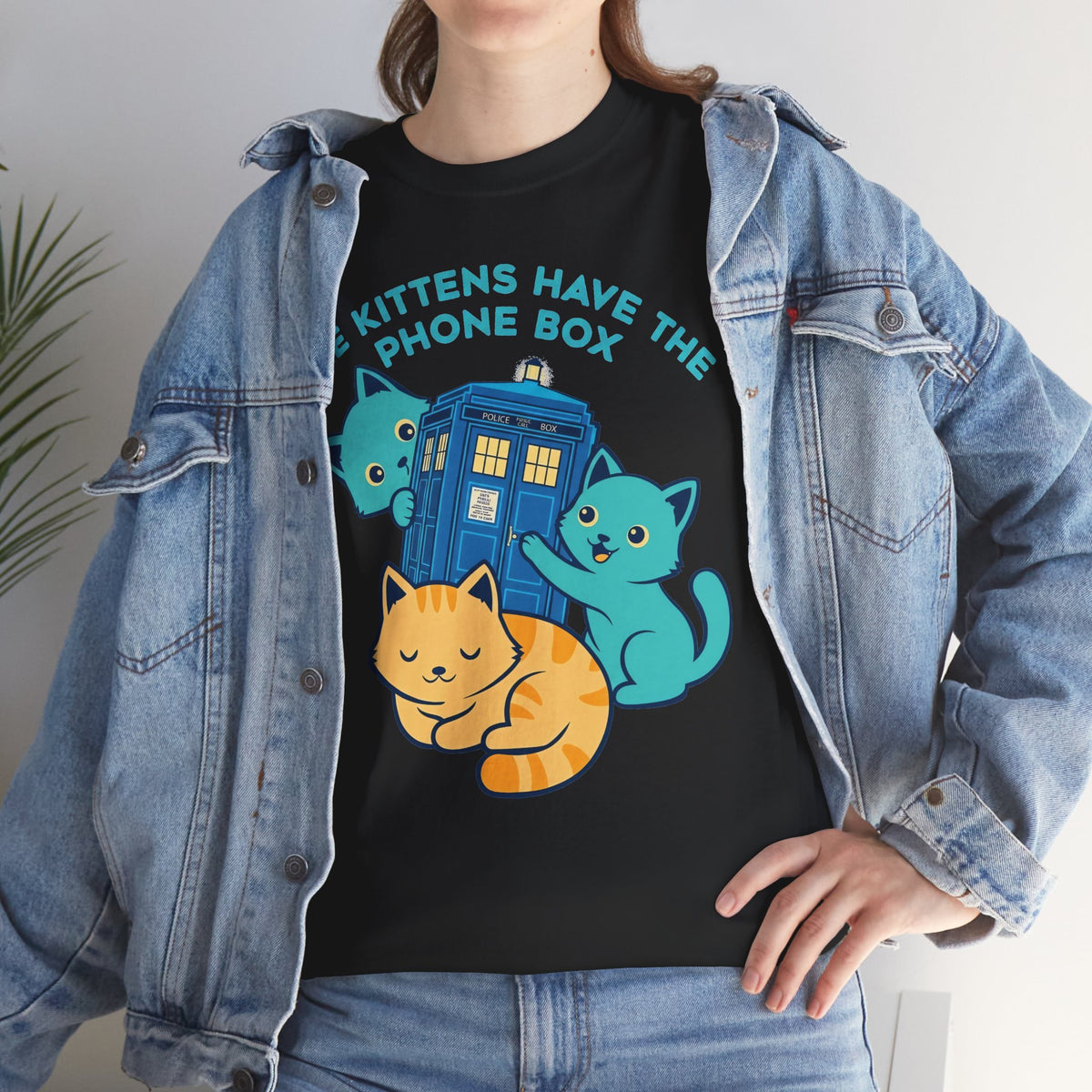 Kittens Have the Phone Box T-Shirt