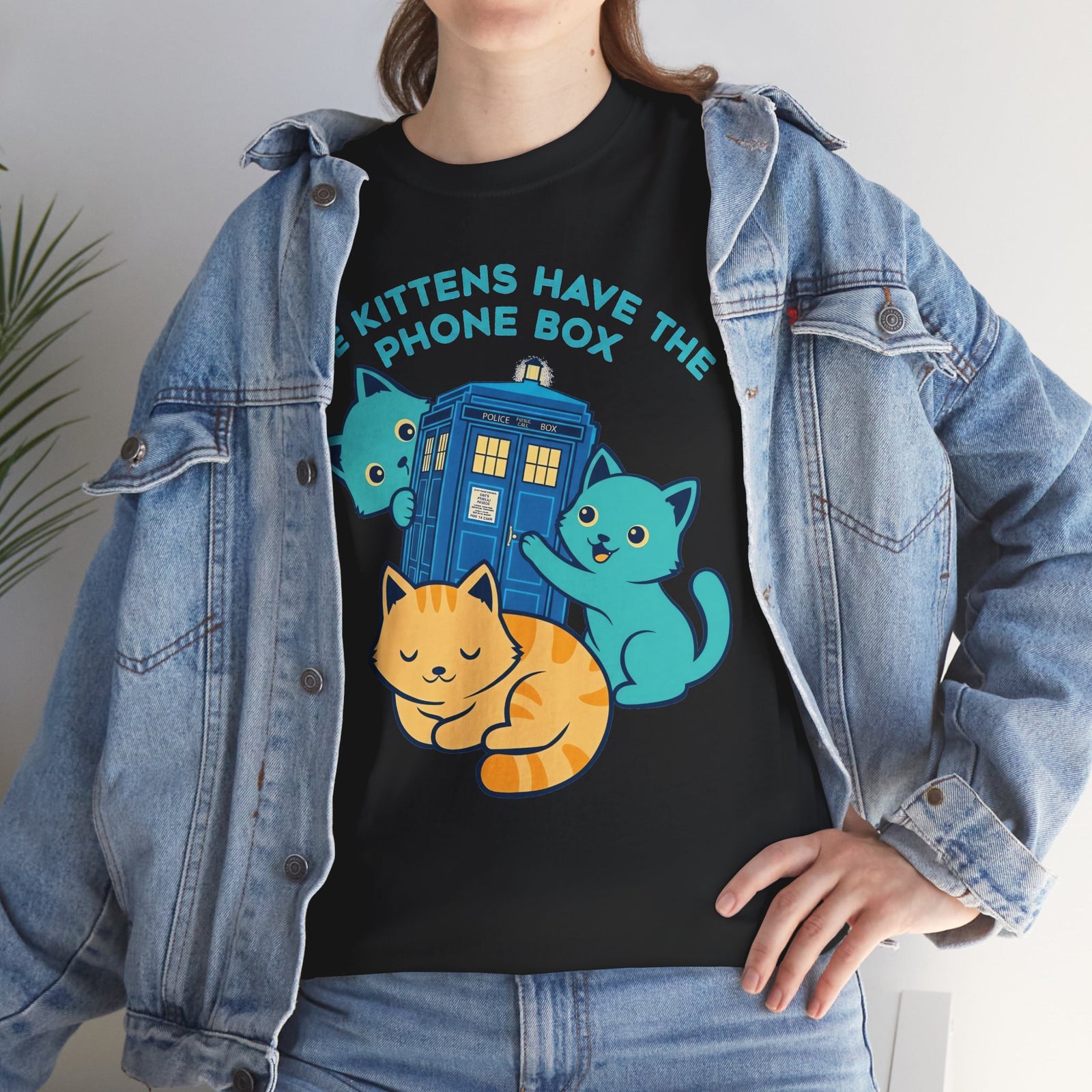 Kittens Have the Phone Box T-Shirt