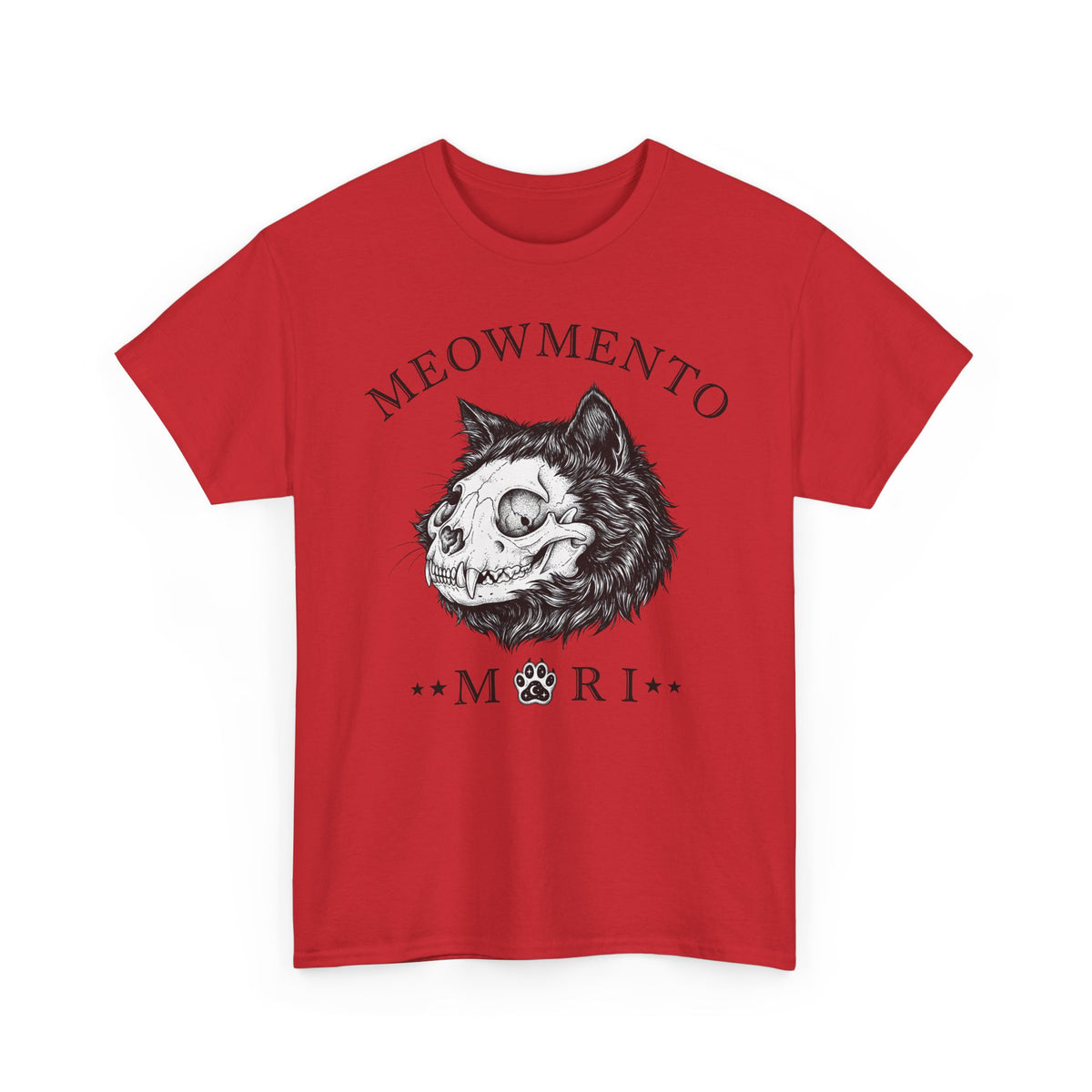 Meowmento Cat T-Shirt — Humorous Cat Memorial Tee