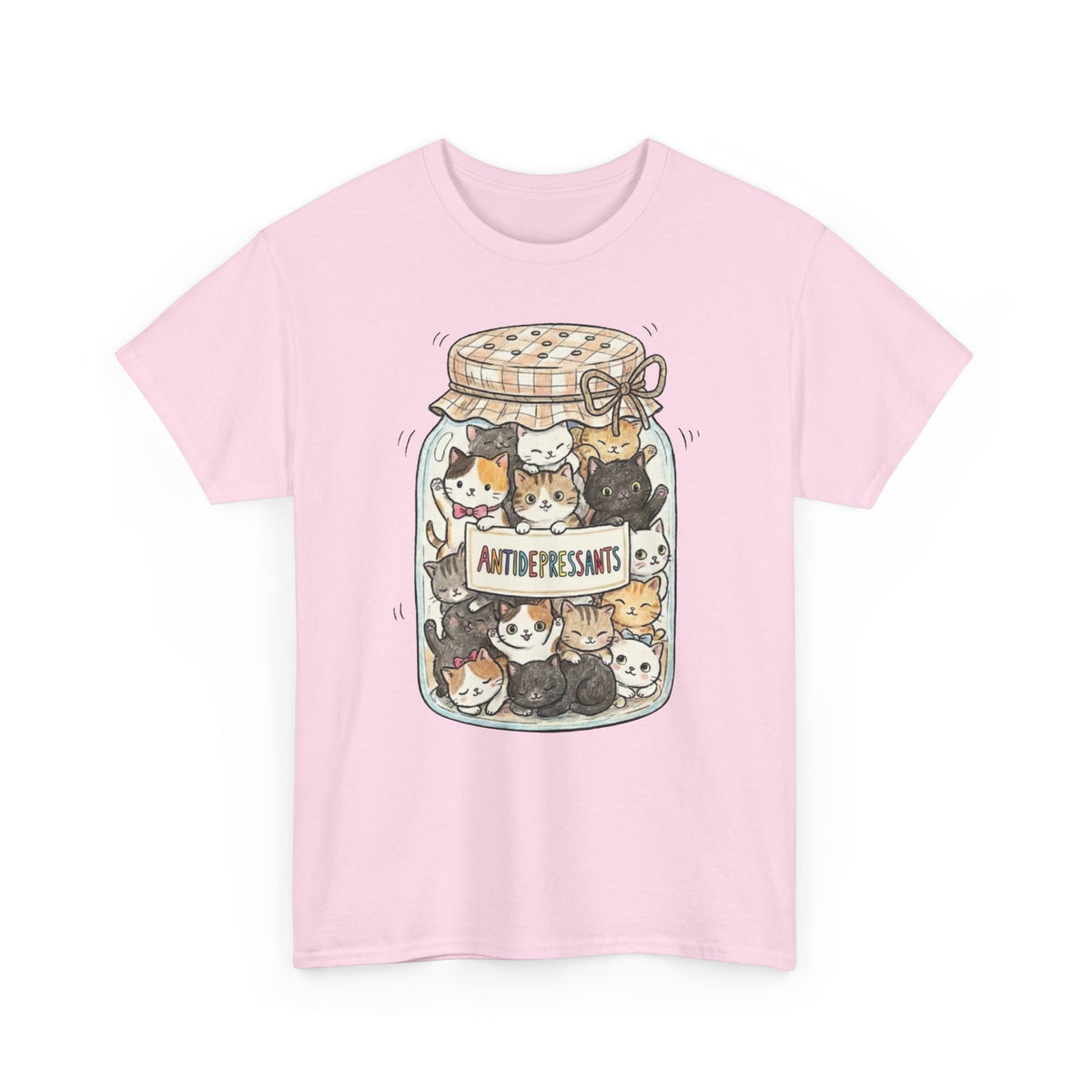 Cats Are My Antidepressants Tee — Funny Cat Lover Shirt