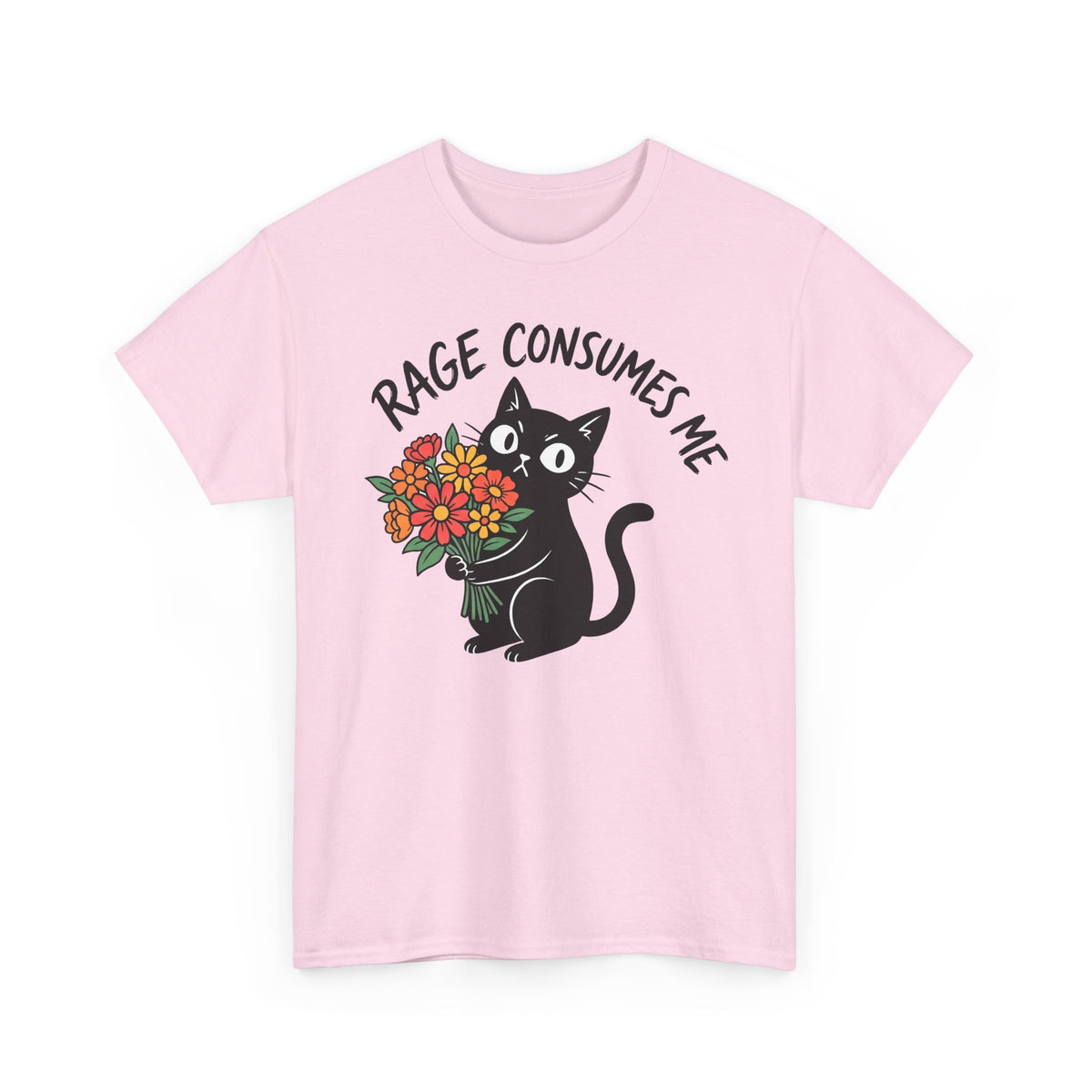 Rage Consumes Me Cat T-Shirt