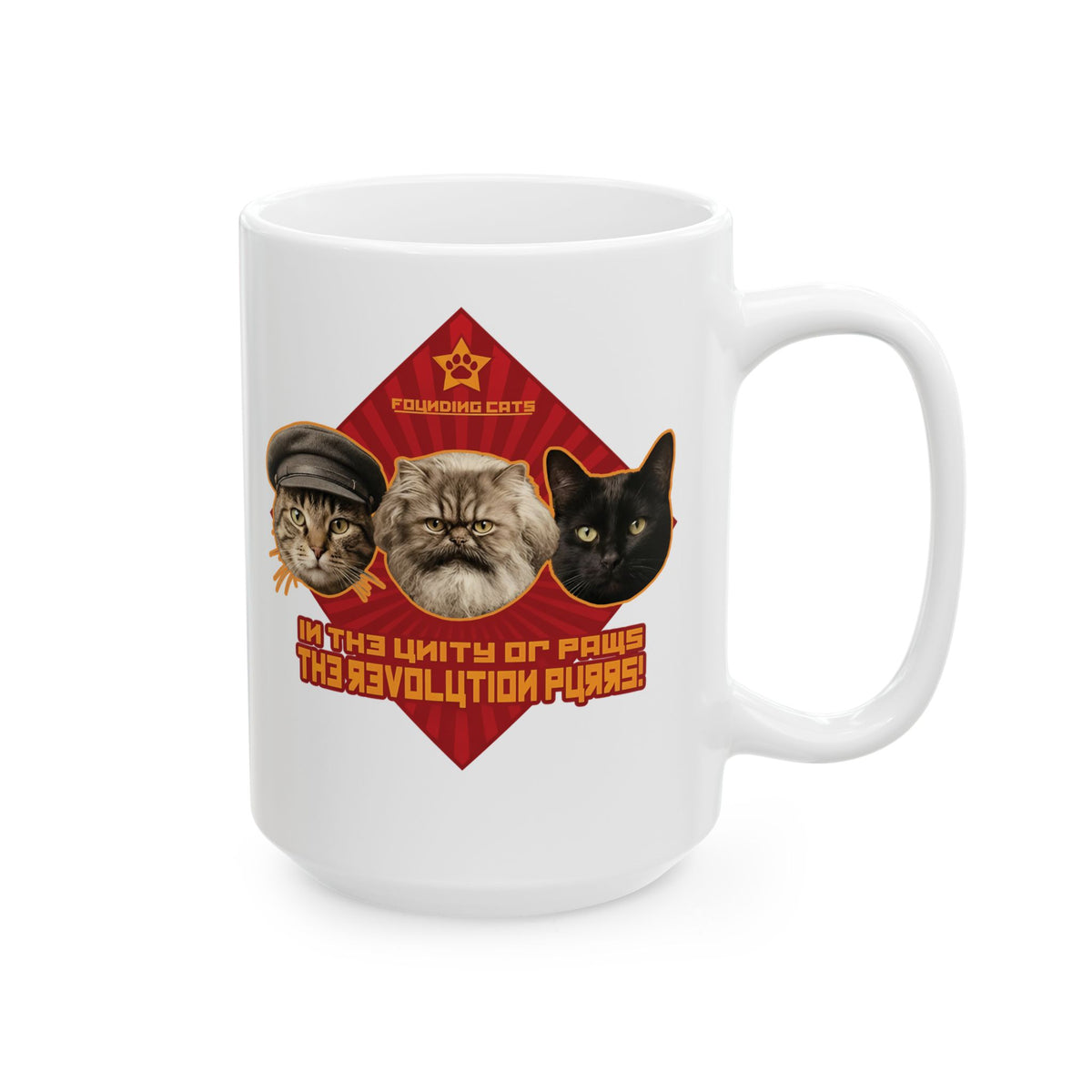 Founding Cats Ceramic Mug