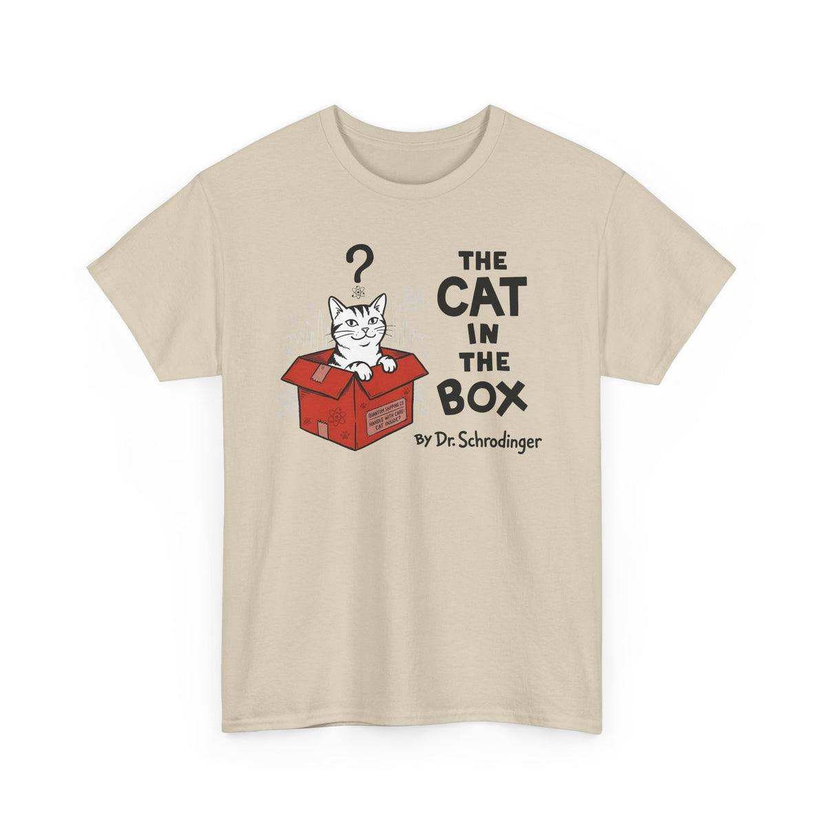The Cat in the Box T-Shirt — Cute Cat in a Box Graphic Tee