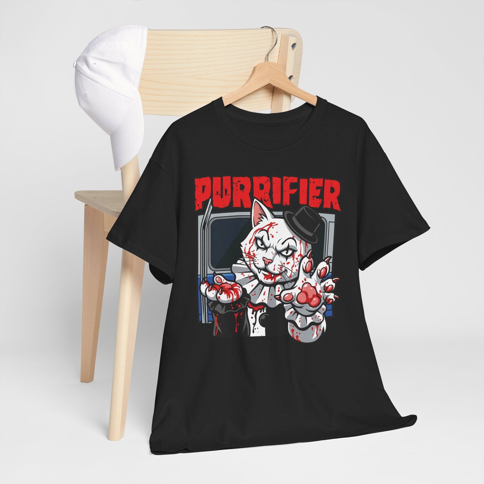 Purrifier Cat Horror Tee