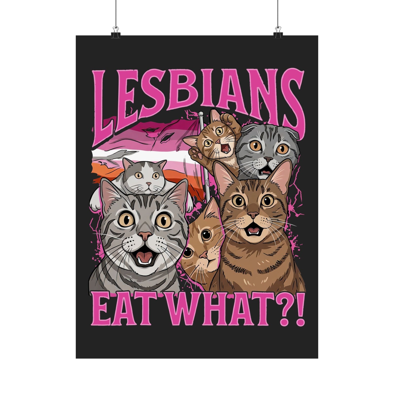 Funny Cat Pride Poster