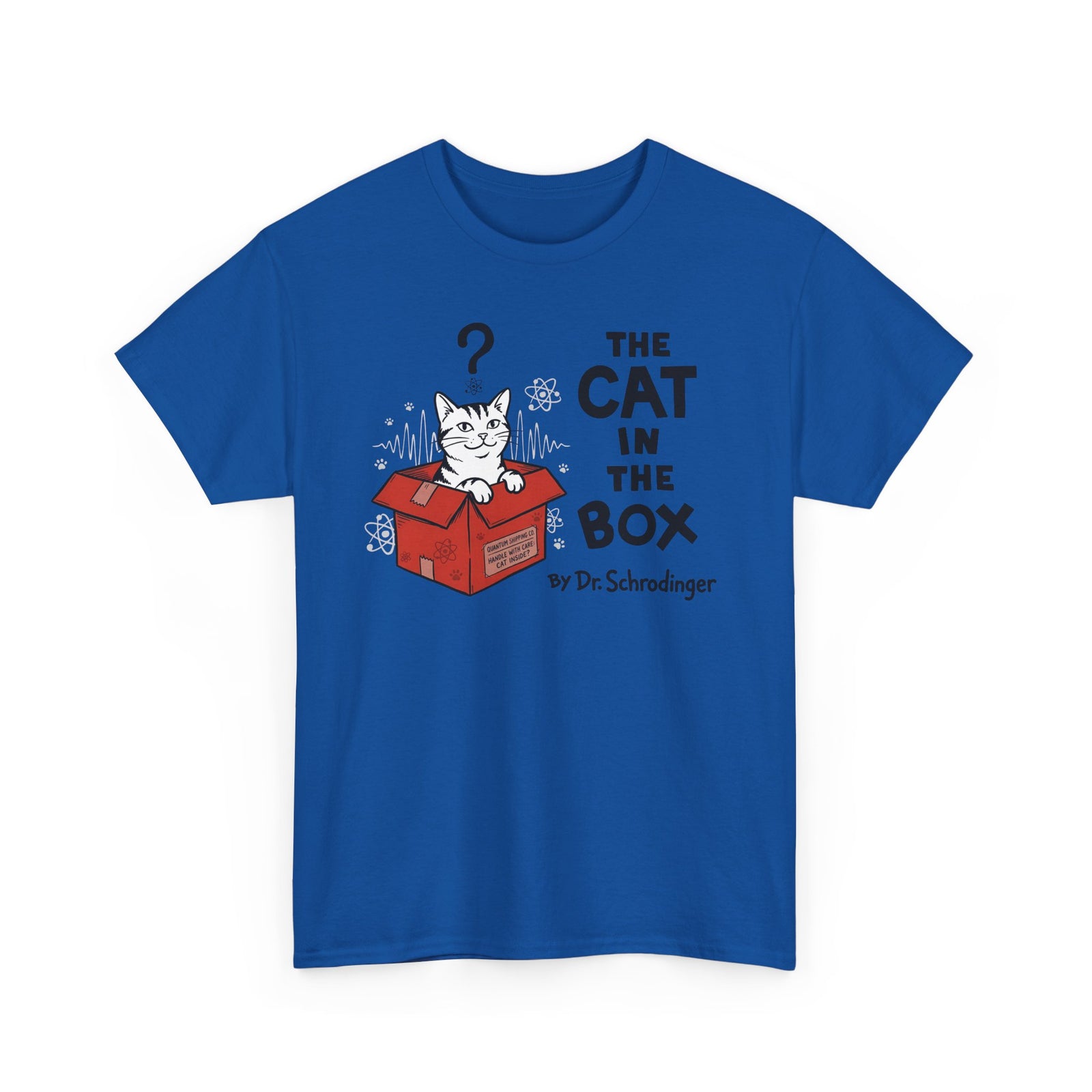 The Cat in the Box T-Shirt — Cute Cat in a Box Graphic Tee