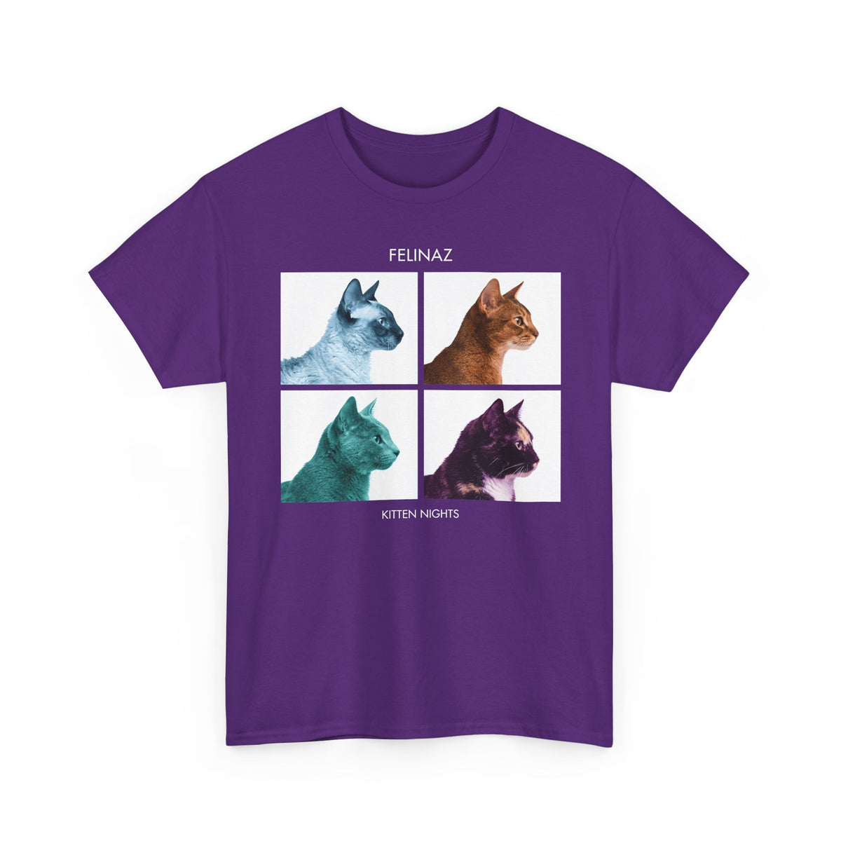 Felinaz Kitten Night Cat Parody T-Shirt