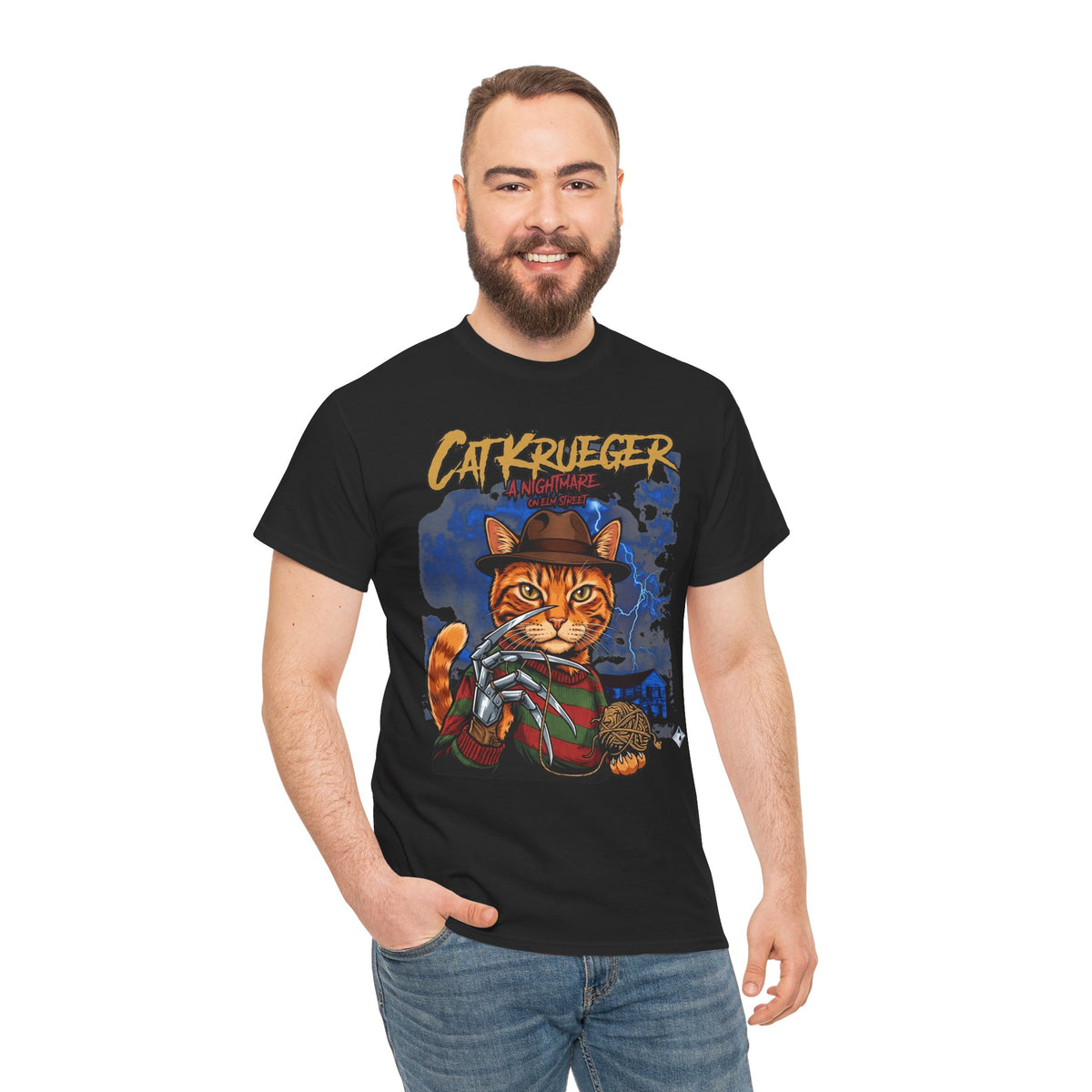 Cat Krueger Horror Cat T-Shirt