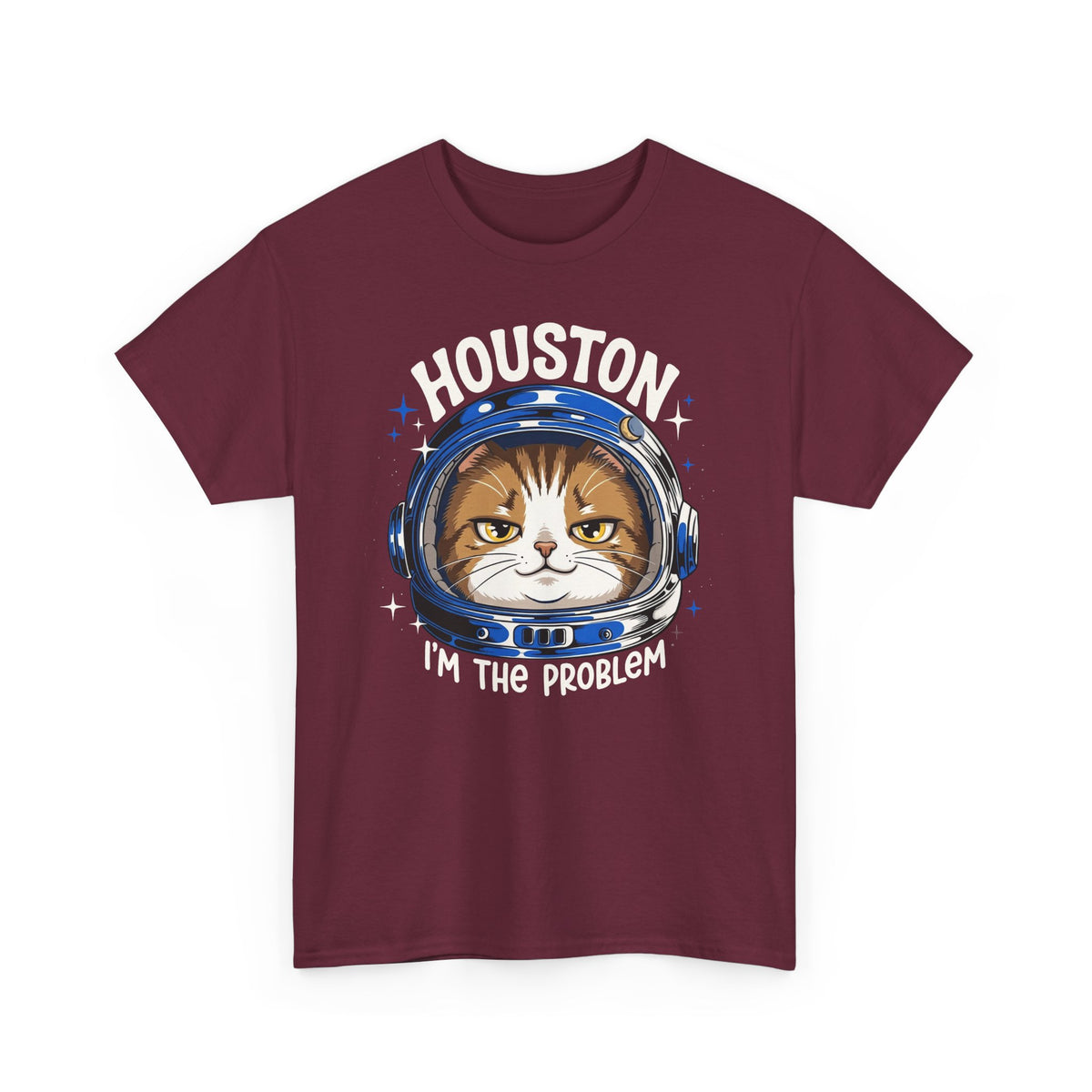 Houston I'm the Problem Space Cat T-Shirt