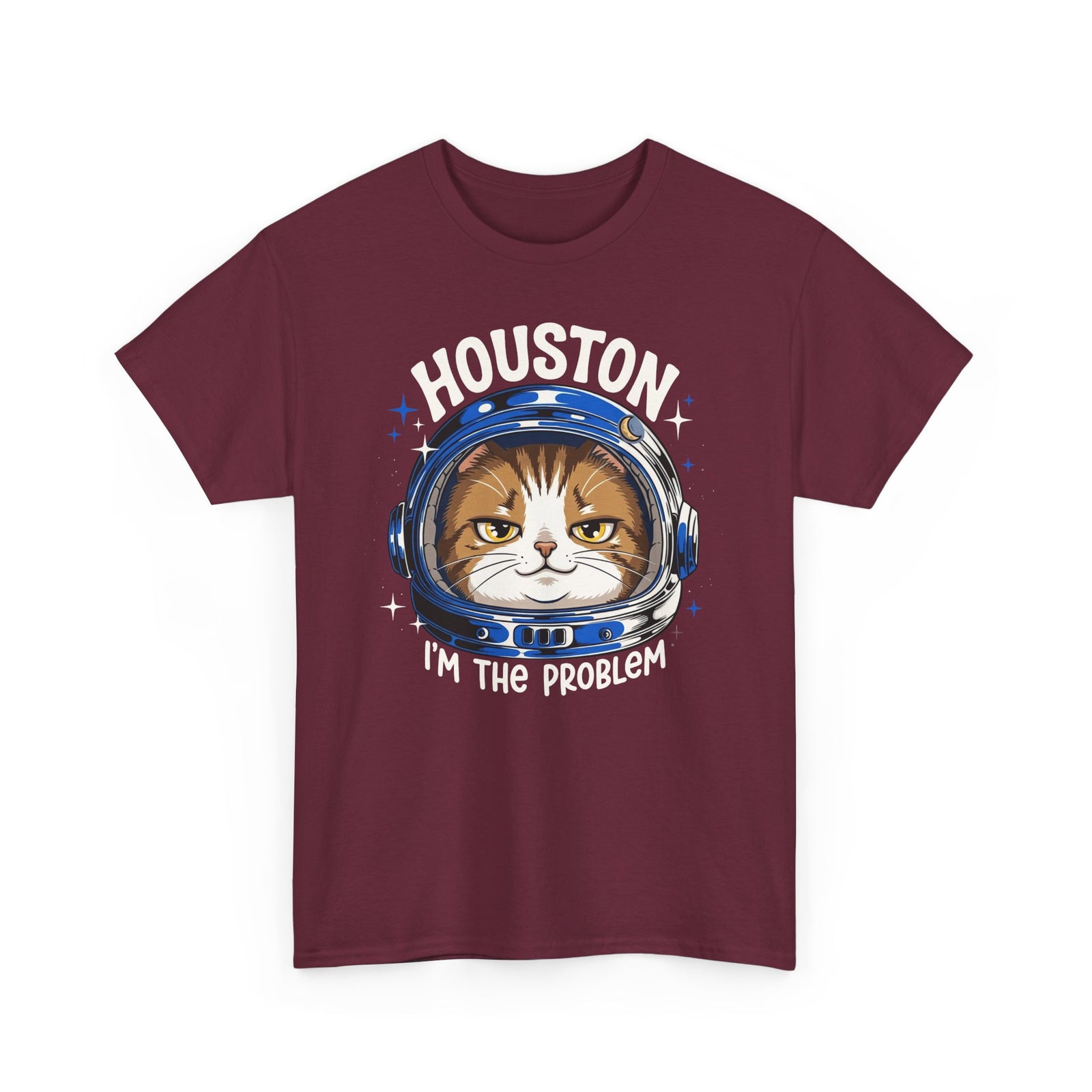 Houston I'm the Problem Space Cat T-Shirt