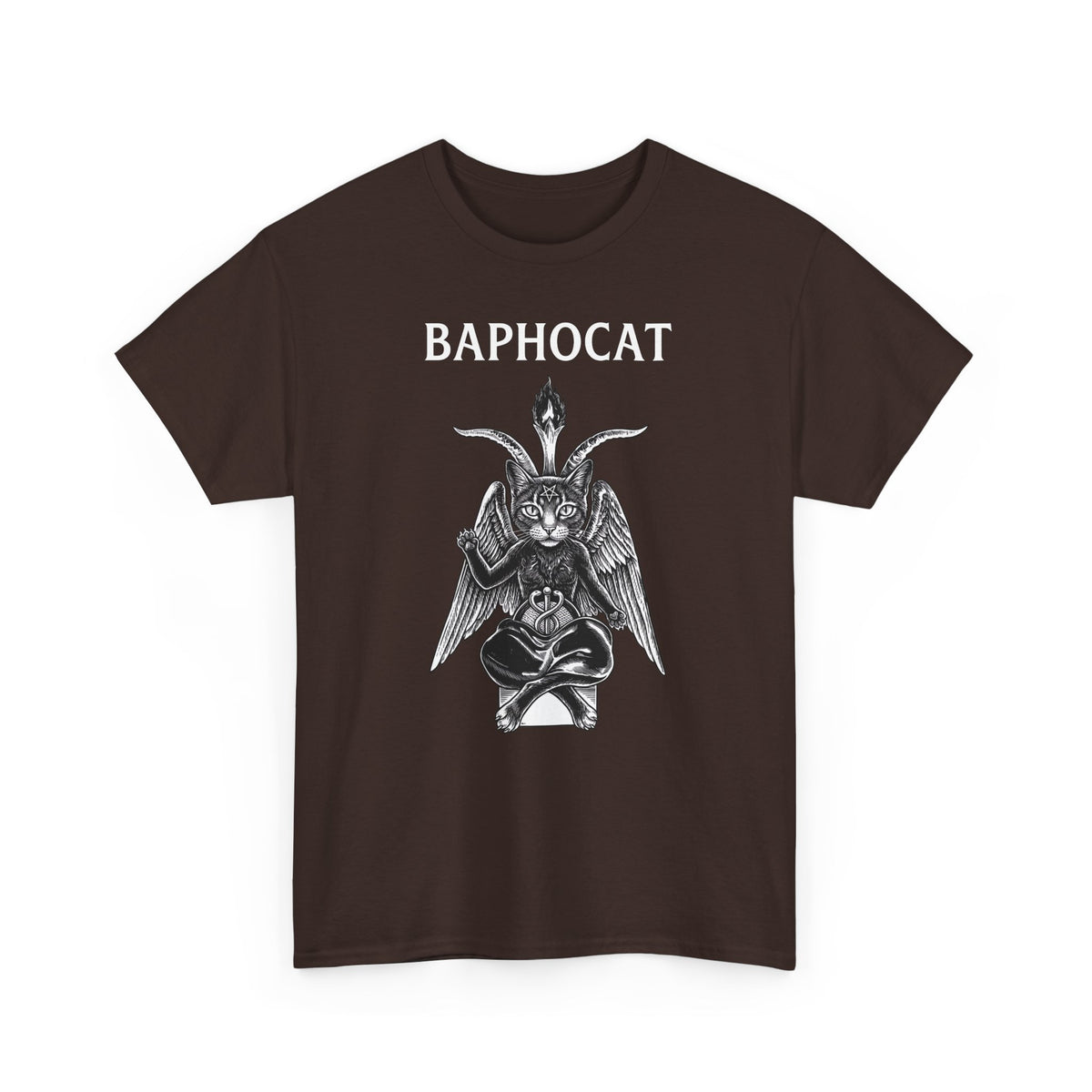 Baphocat Dark Evil Cat T-Shirt