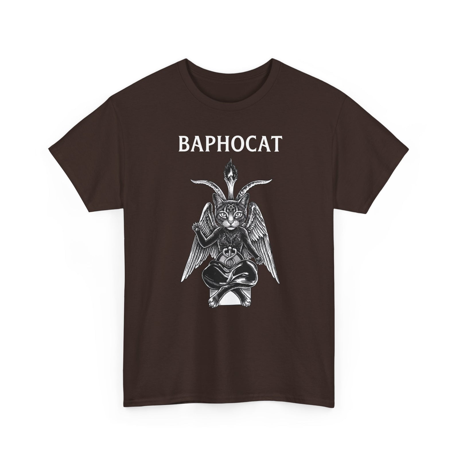 Baphocat Dark Evil Cat T-Shirt