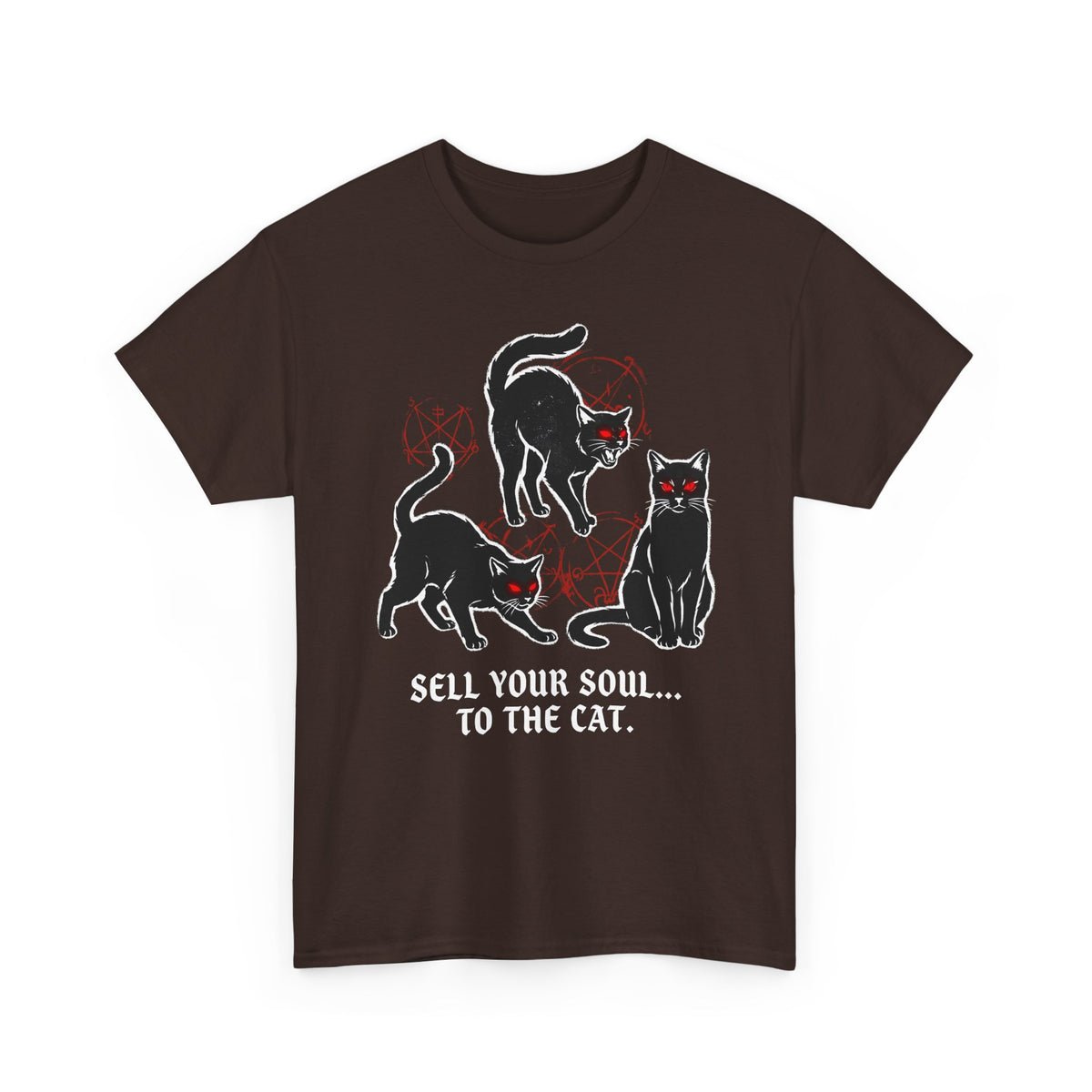 Sell Your Soul To The Cat T-Shirt — Funny Cat Lover Tee