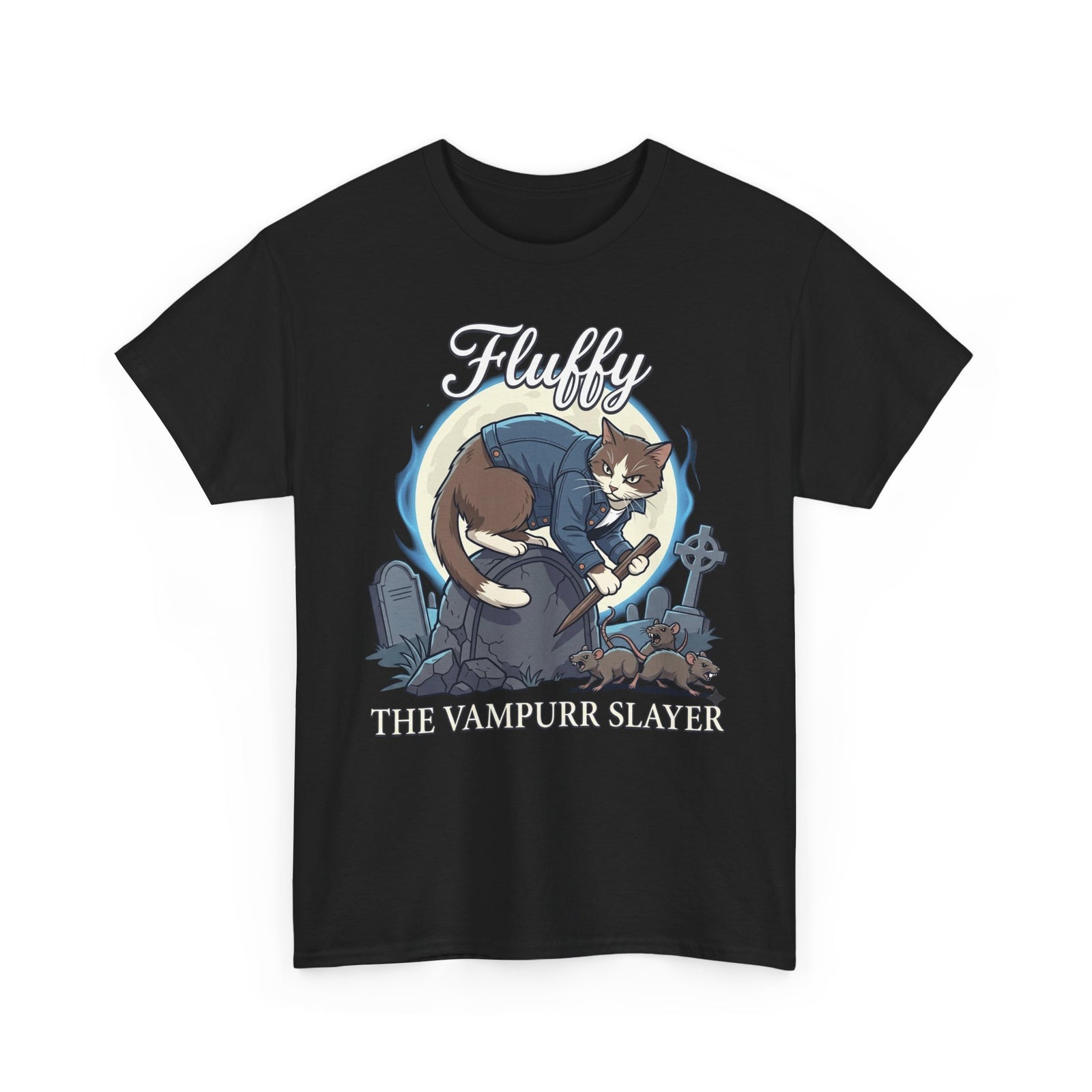 The Vampurr Slayer Cat T-Shirt