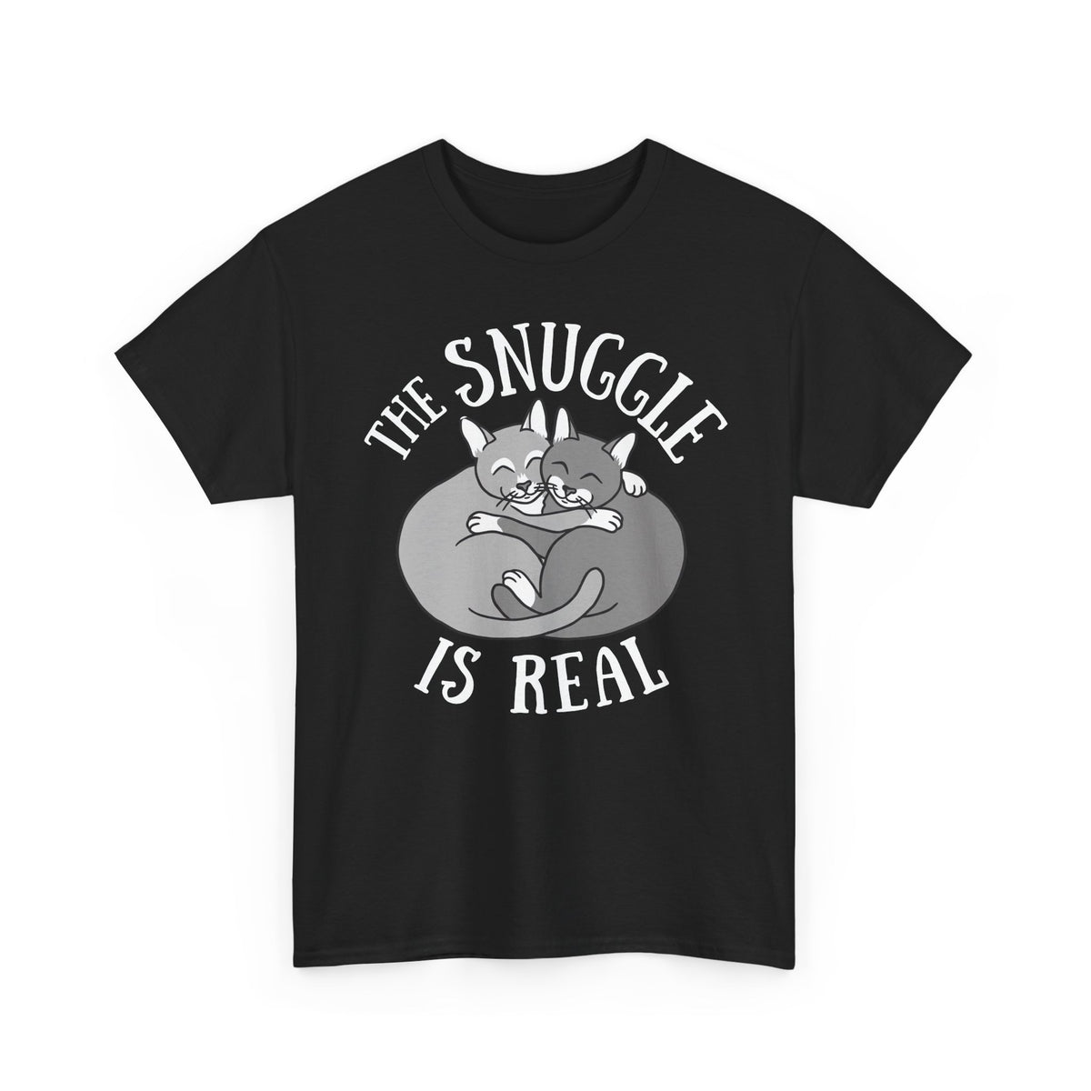 The Snuggle Is Real Cat Lover T-Shirt