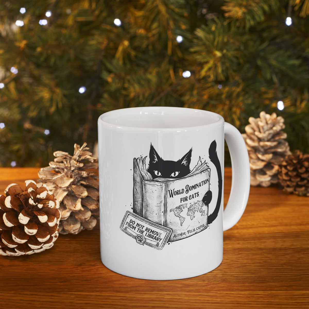 Cats "Dominated" the World Ceramic Mug