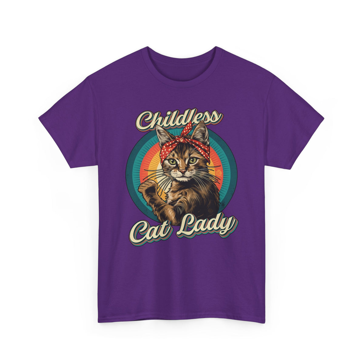Childless Cat Lady T-Shirt — Funny Cat Lover Tee