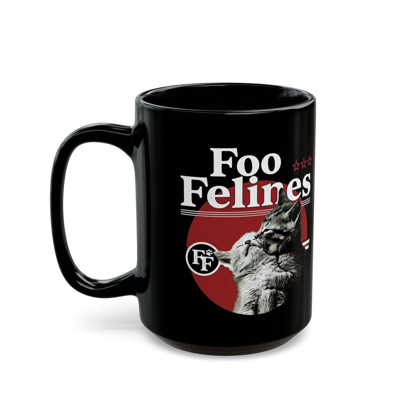 Foo Felines Mug — Cute Cat Graphic Mug