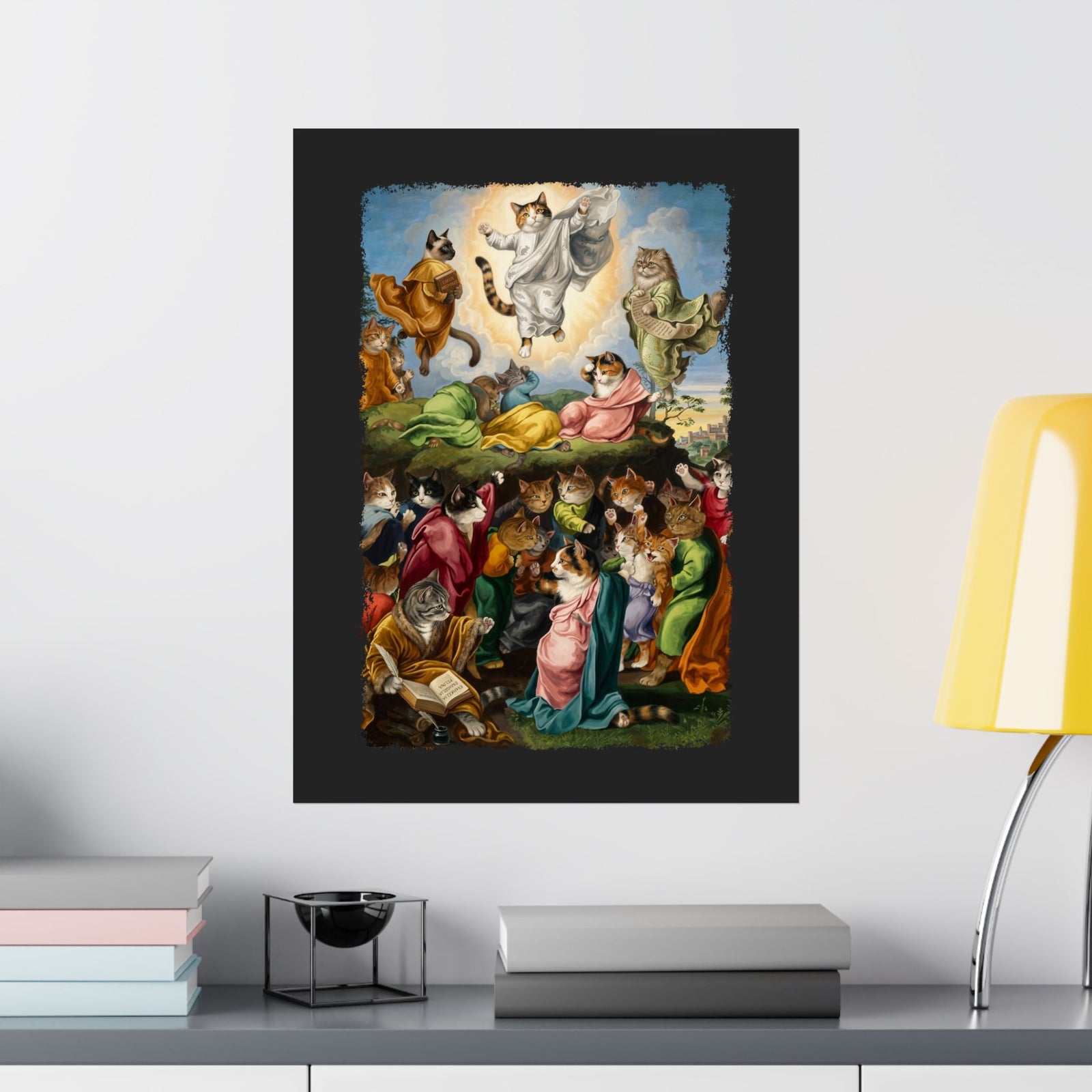 Transfiguration Cats Poster