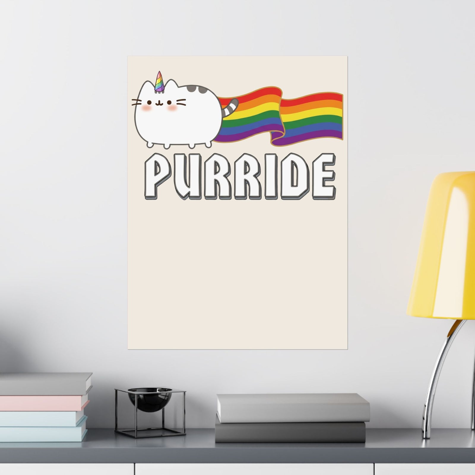 Cat Pride "Purride" Poster