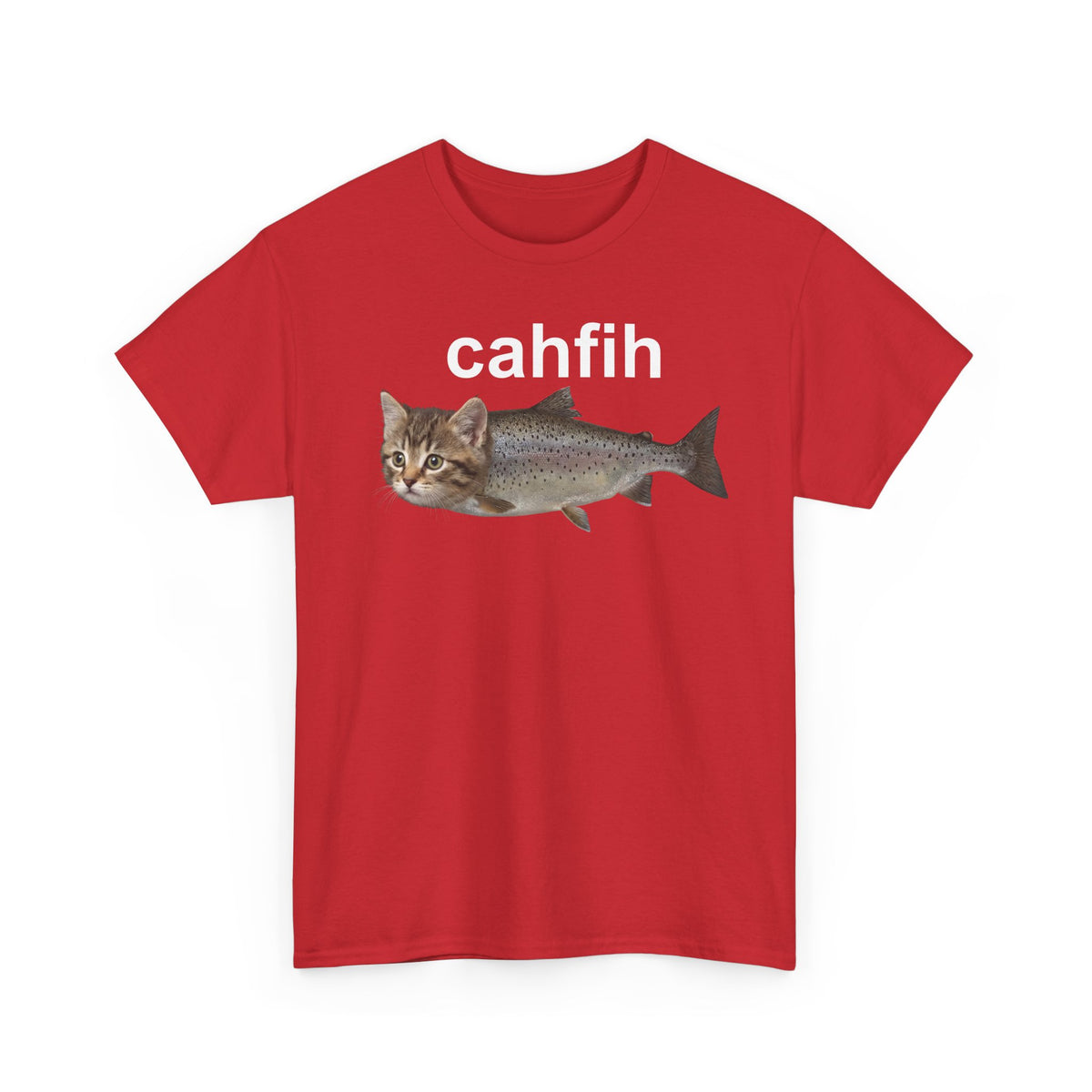 Cahfih Catfish T-Shirt — Funny Catfish Design