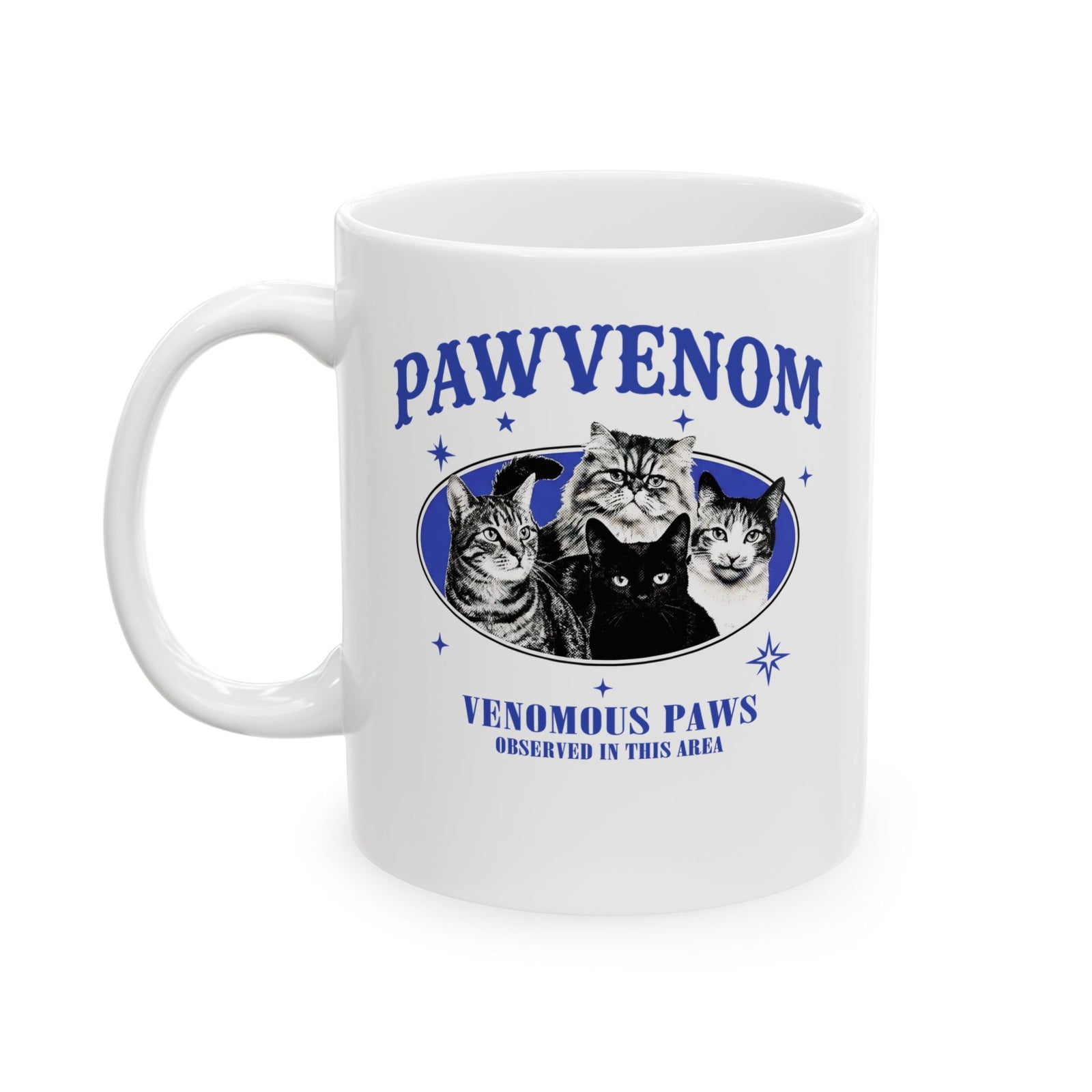 Pawvenom Funny Kitten Ceramic Mug