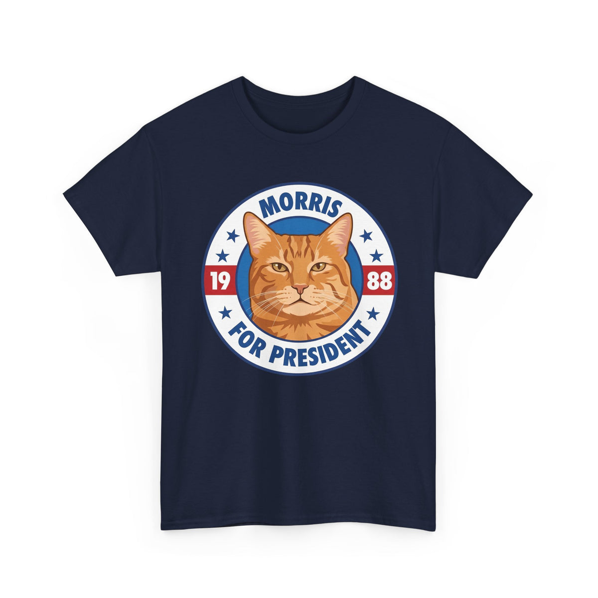 Cat For President 1988 T-Shirt Vintage Political Cat Tee