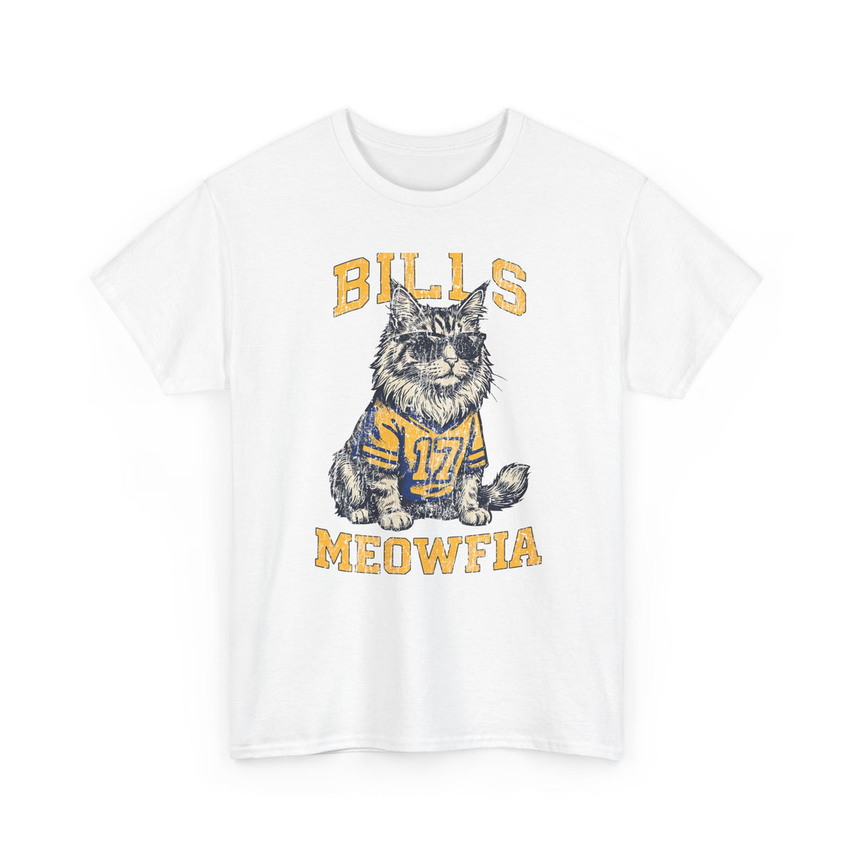 Bills Meowfia T-Shirt — Funny Cat Mafia Graphic Tee