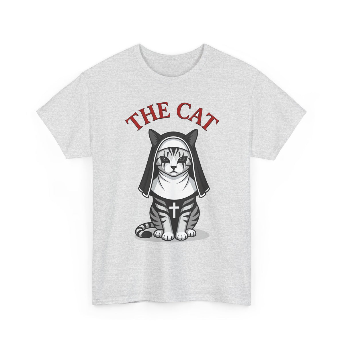 Nun Cat T-Shirt "The Cat" Gothic Kitty Tee