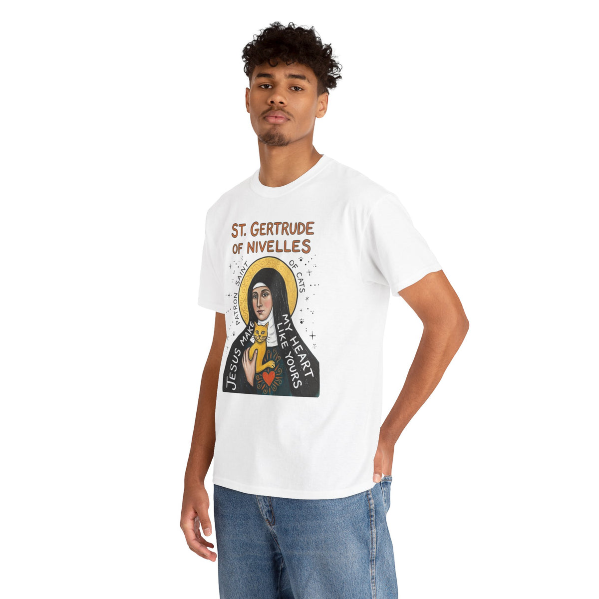 Saint Patron of Cats T-Shirt