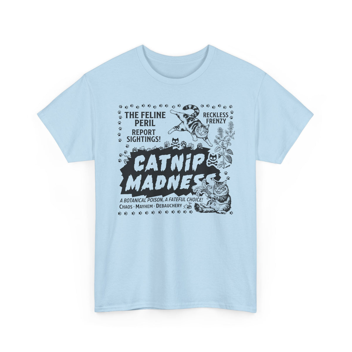 Catnip Madness Cat T-Shirt