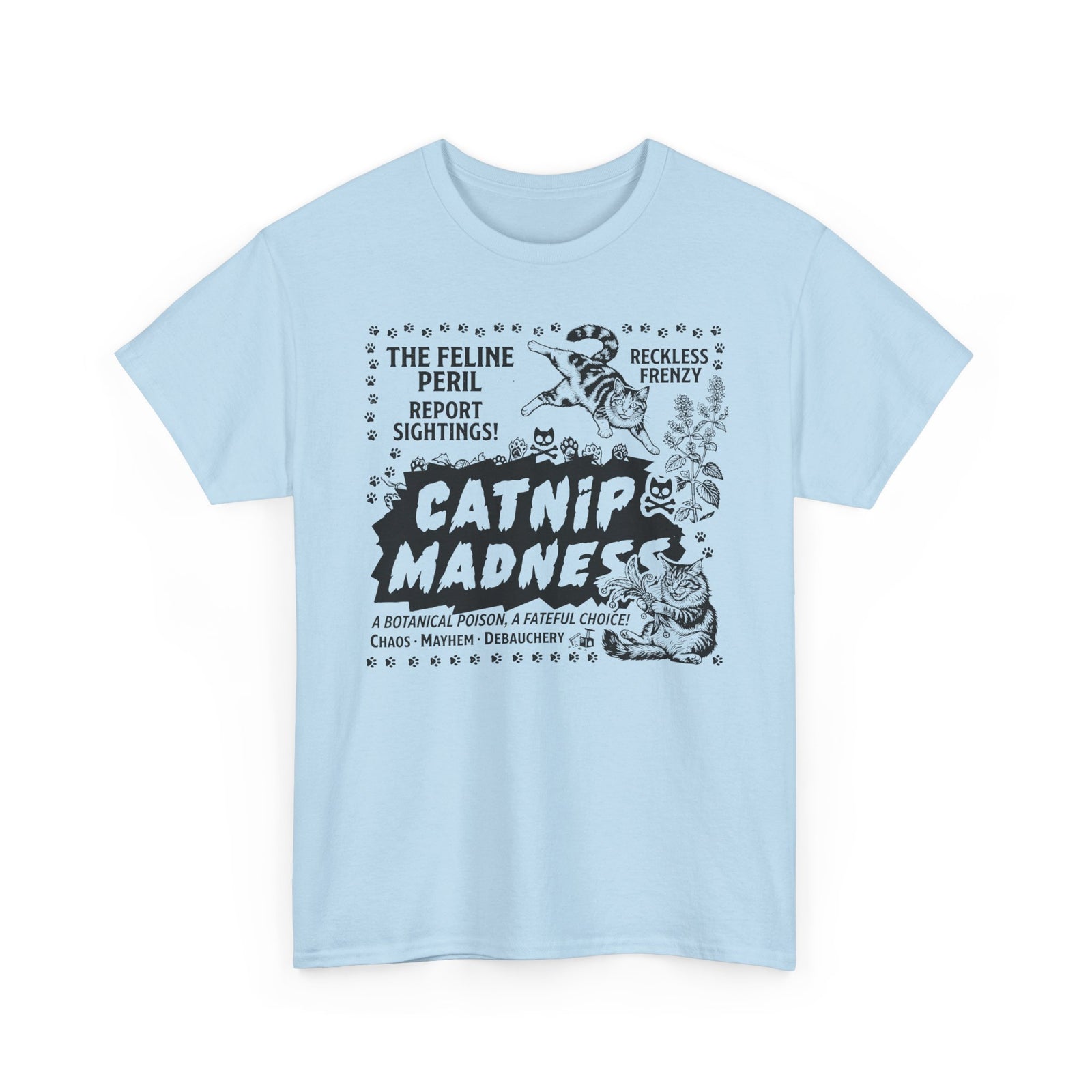 Catnip Madness Cat T-Shirt