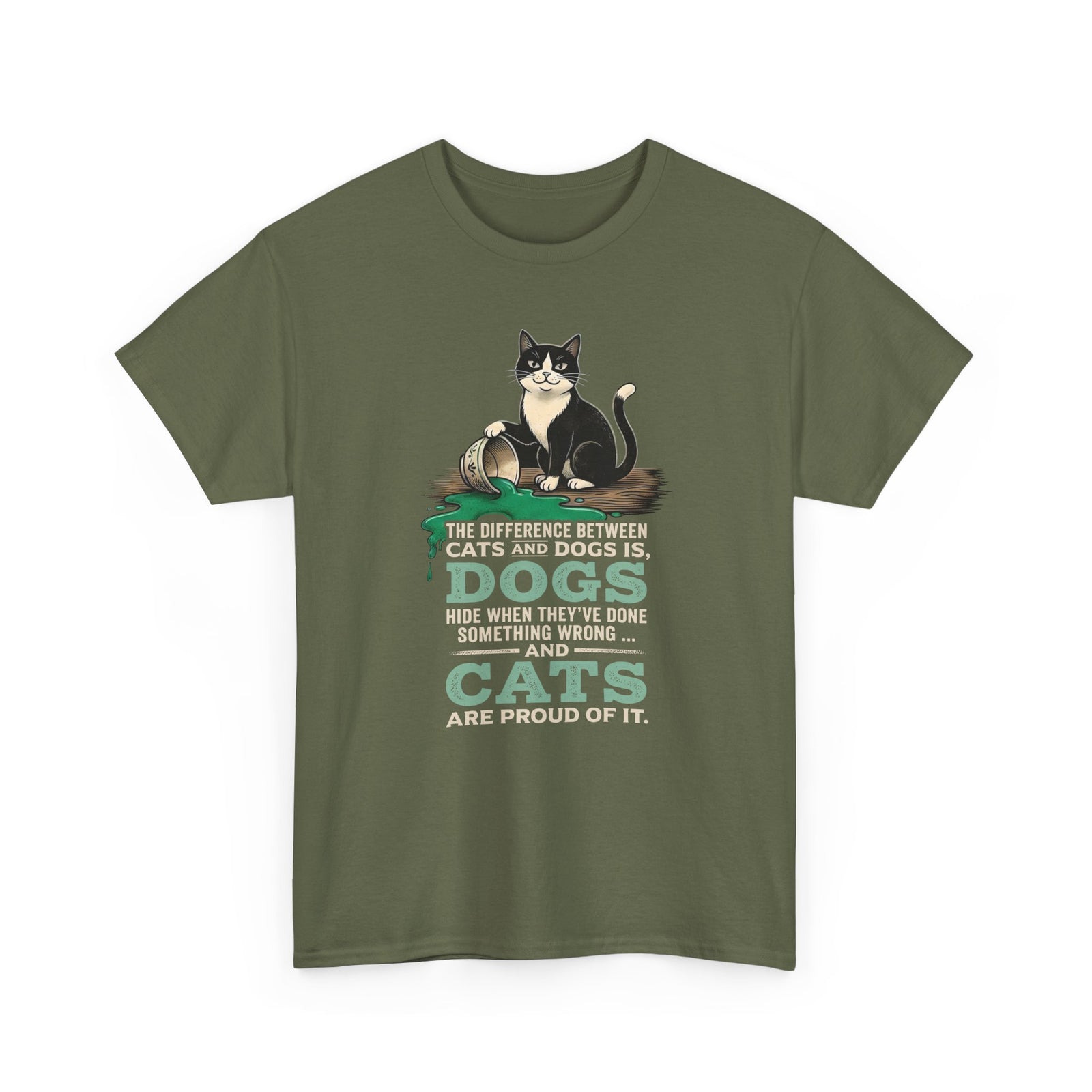Cats Aren't Guilty T-Shirt — Funny Cat Lover Tee