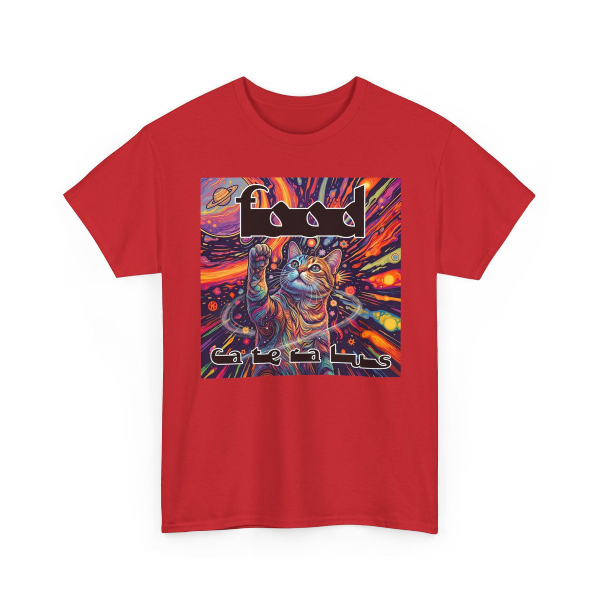 Funny Progressive Metal Cat T-Shirt — Progressive Metal Band Cat Graphic Tee