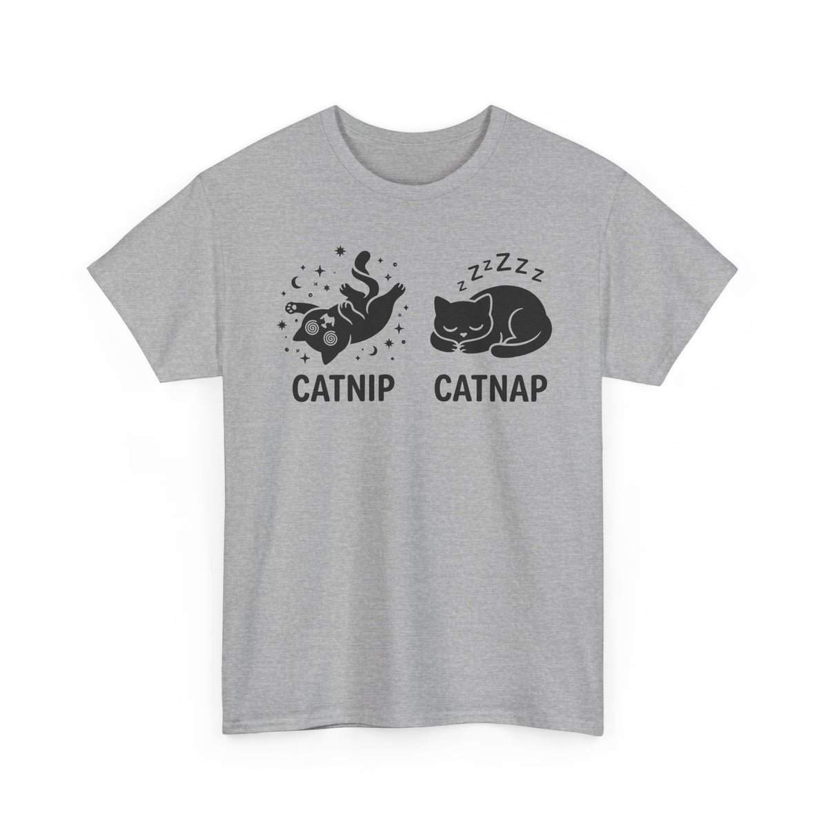 Catnip Catnap Cat T-Shirt — Cute Cat Nap Graphic Tee